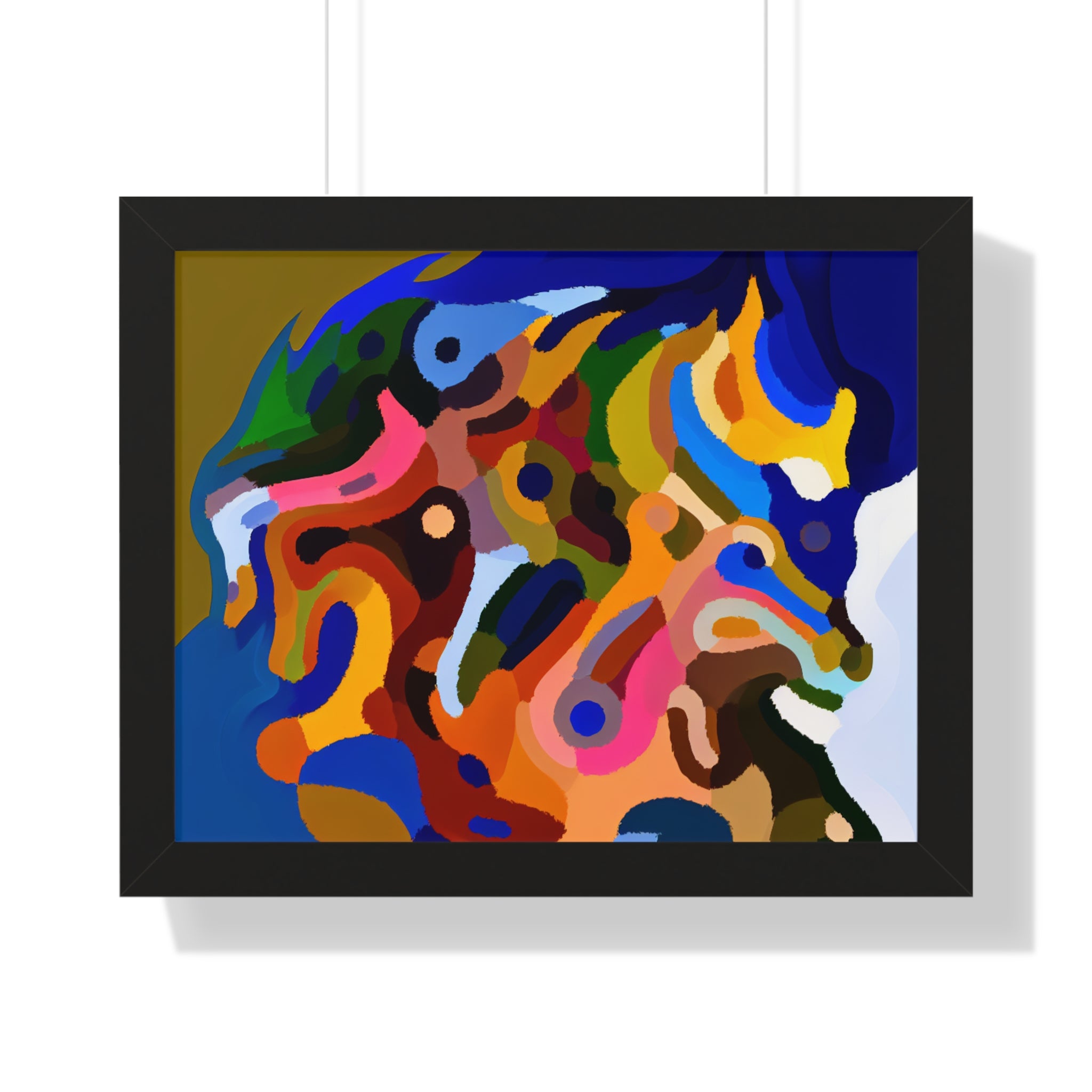 Primal Whispers of Motion | Framed Print