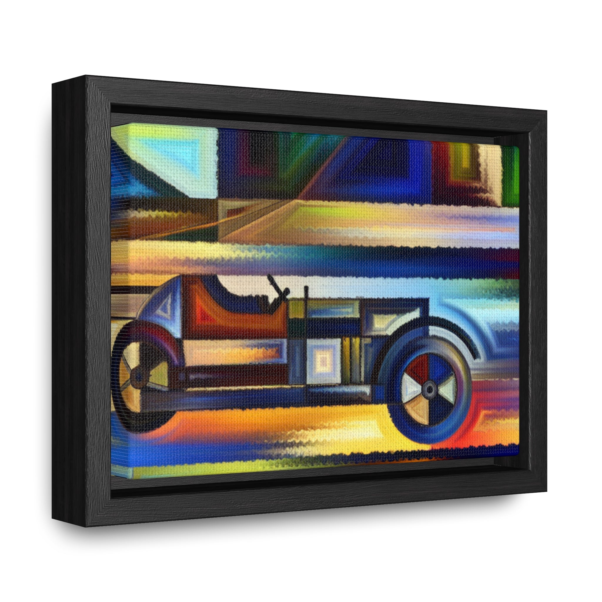 Velocity and Vibration | Framed Canvas