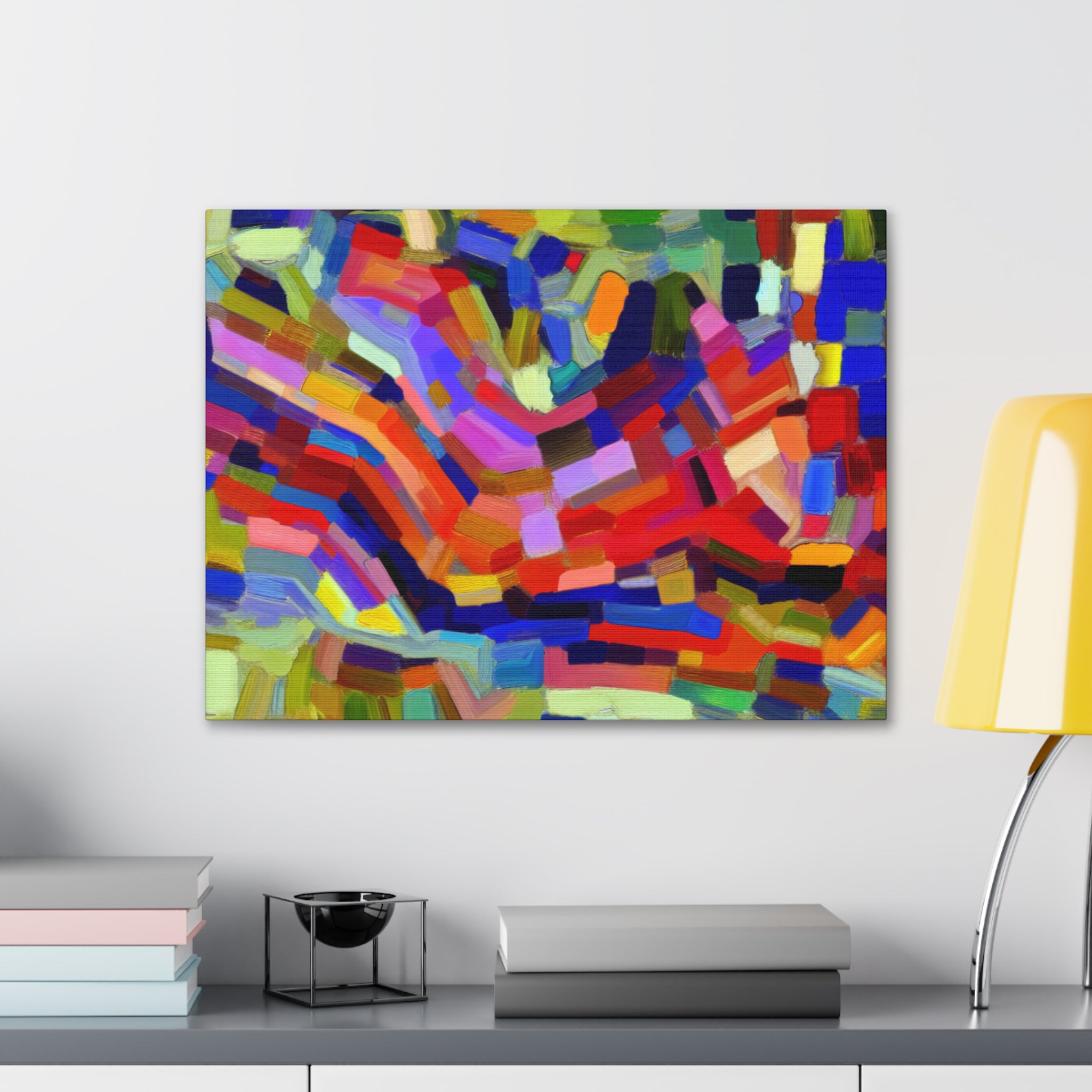 Vivid Echoes in Motion | Canvas