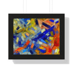 Chromatic Dance of Emotion | Framed Print