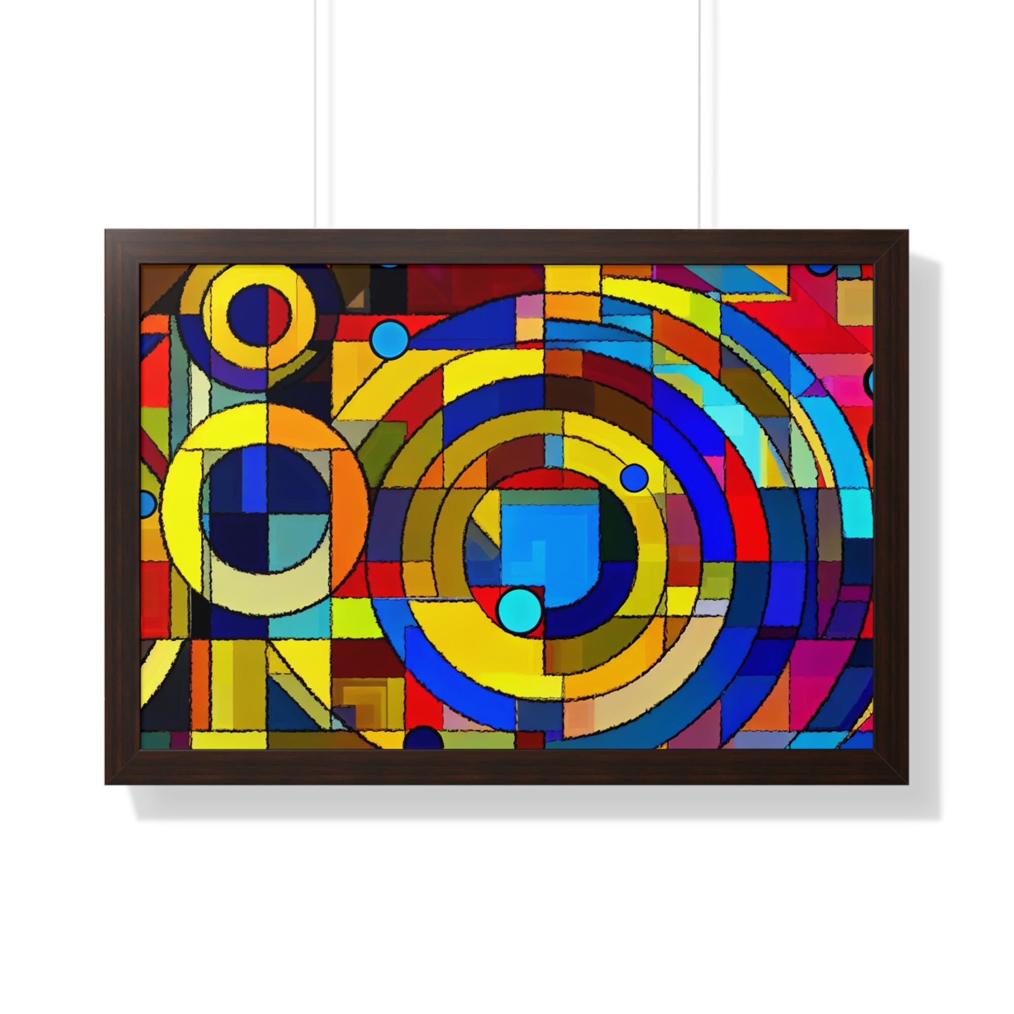 Dynamic Chaos and Harmony | Framed Print