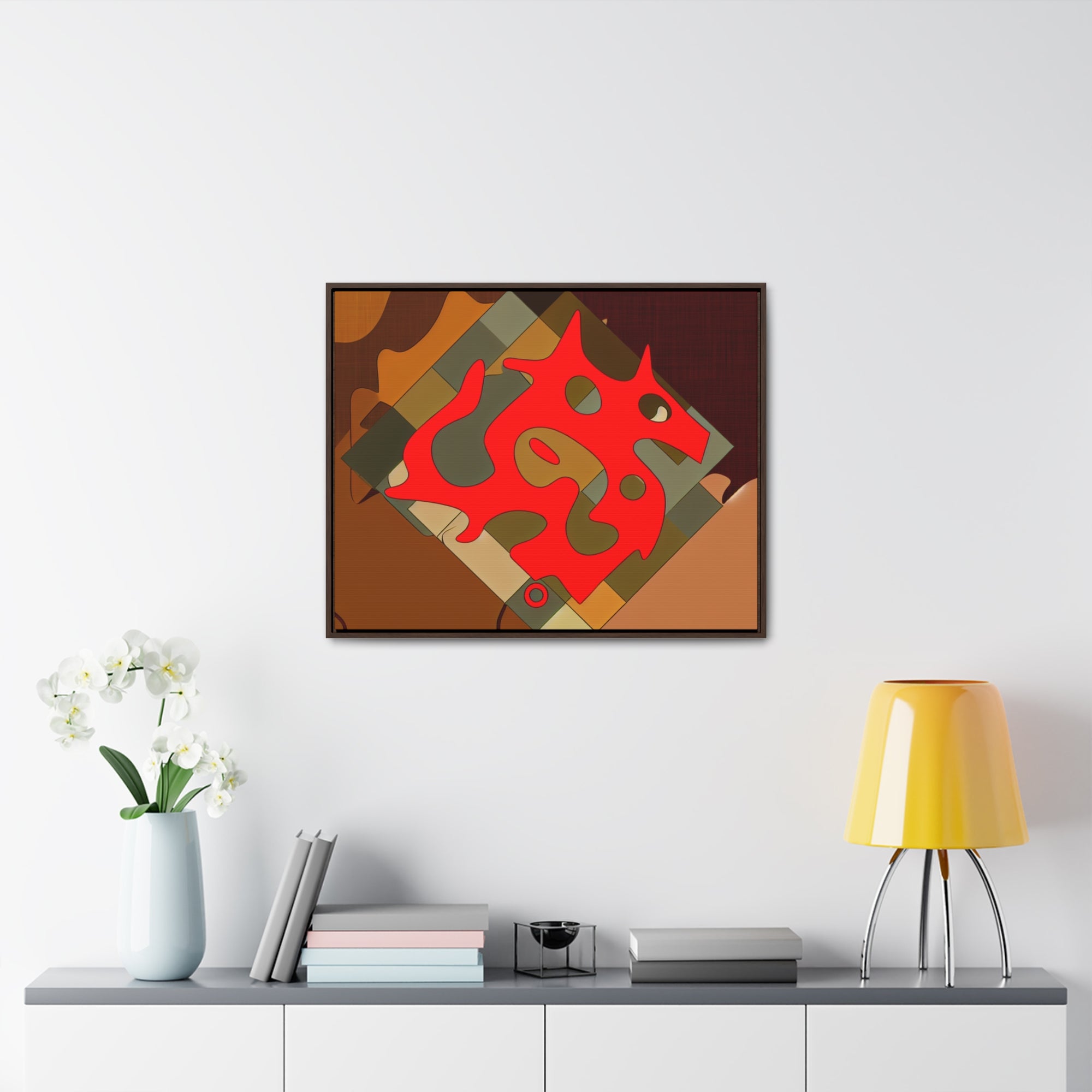 Wild Energy Unleashed | Framed Canvas