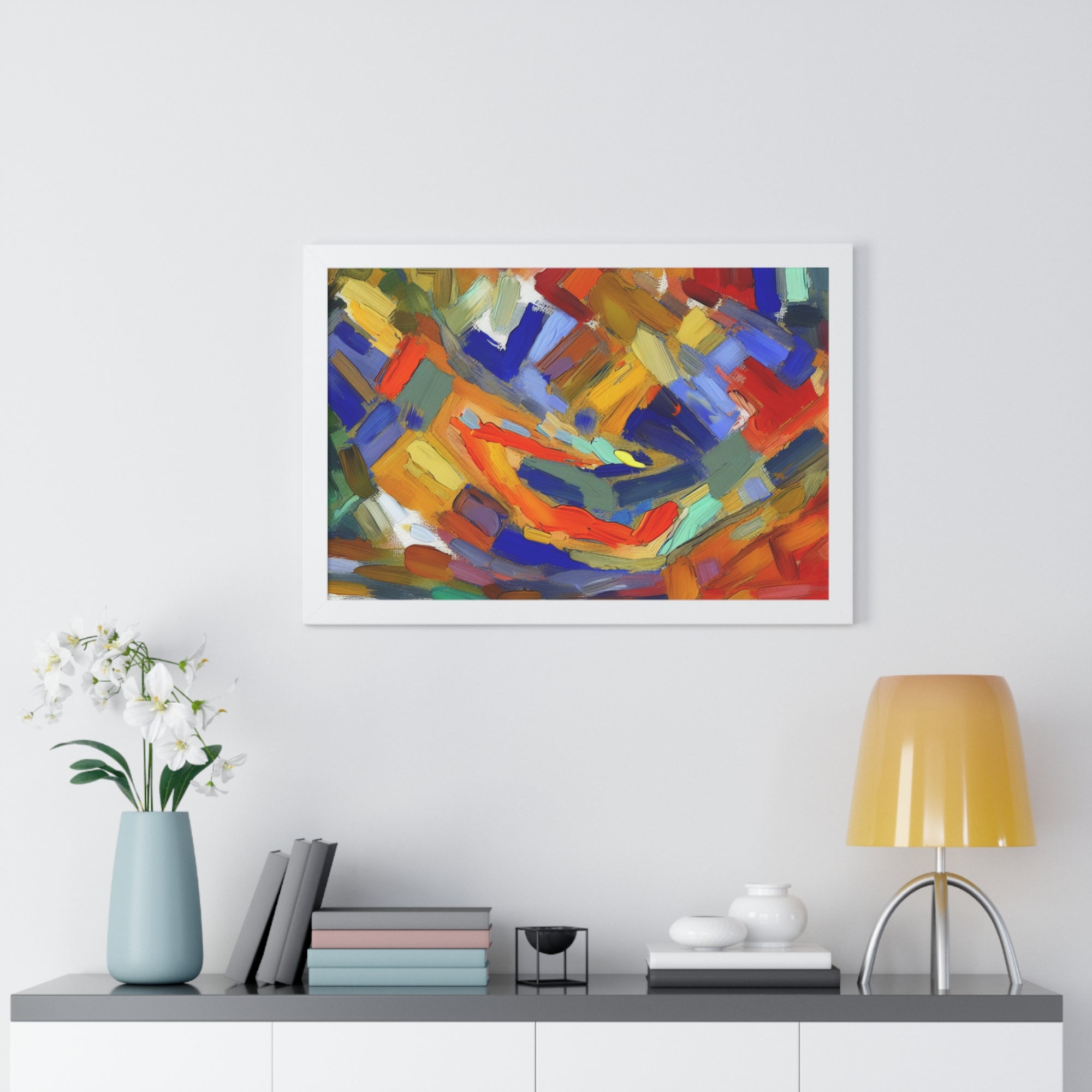 Kaleidoscopic Whirlwind | Framed Print