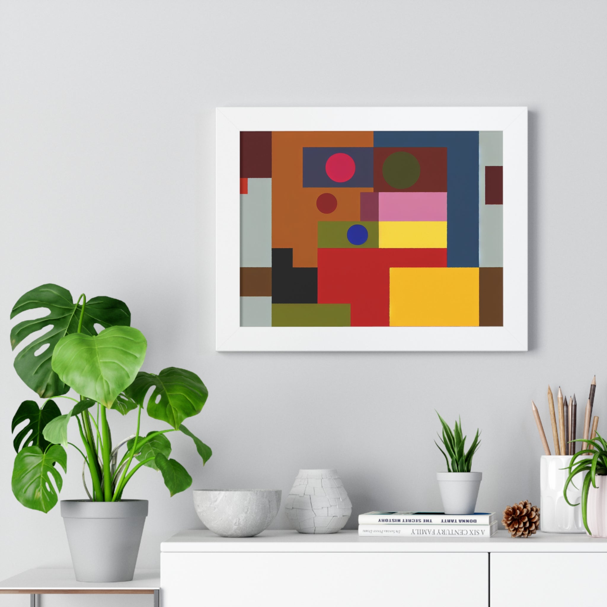 Radiant Geometry Unveiled | Framed Print