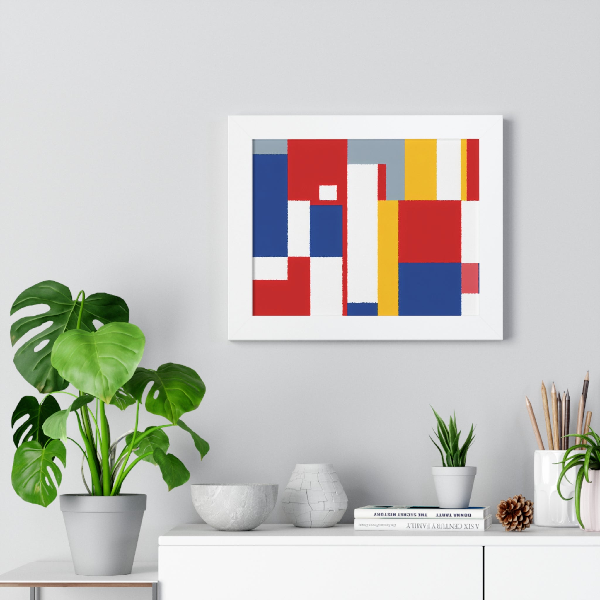 Dynamic Harmony Unveiled | Framed Print