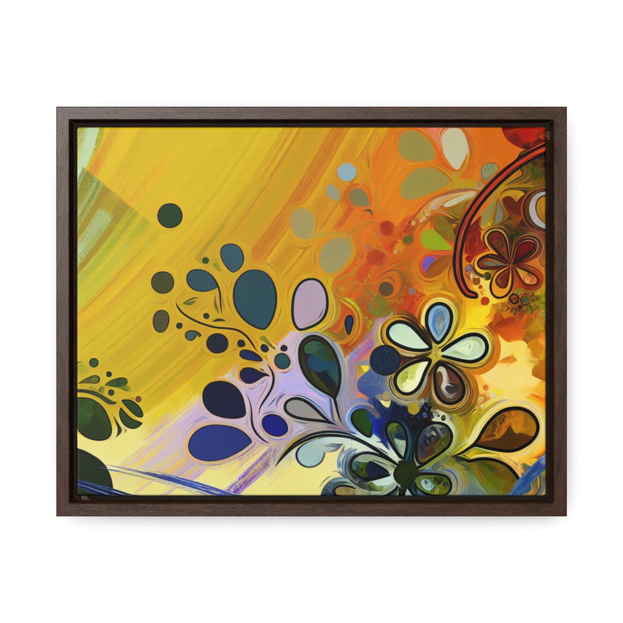 Whimsy in Bloom | Framed Canvas