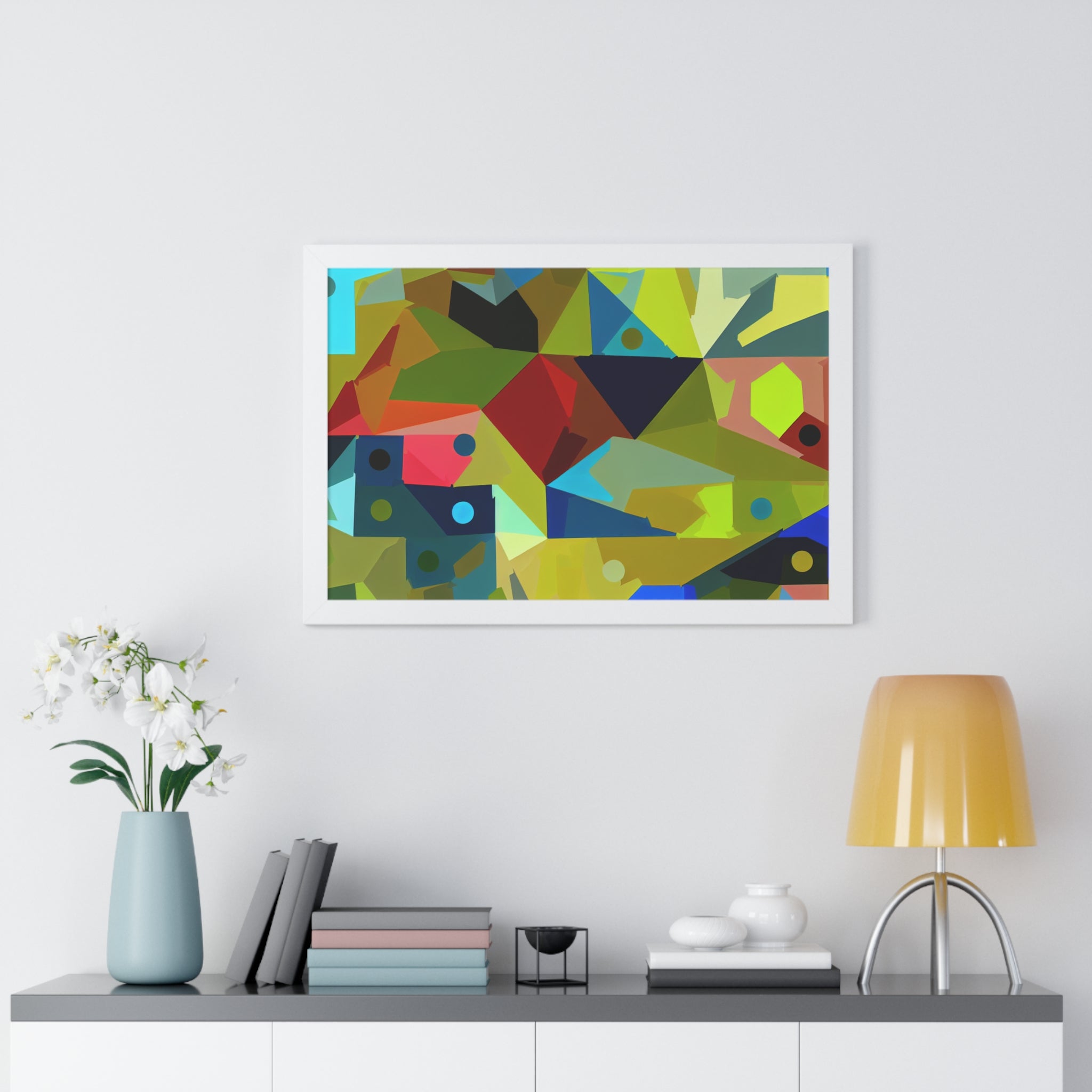 Kaleidoscope of Dimensions | Framed Print