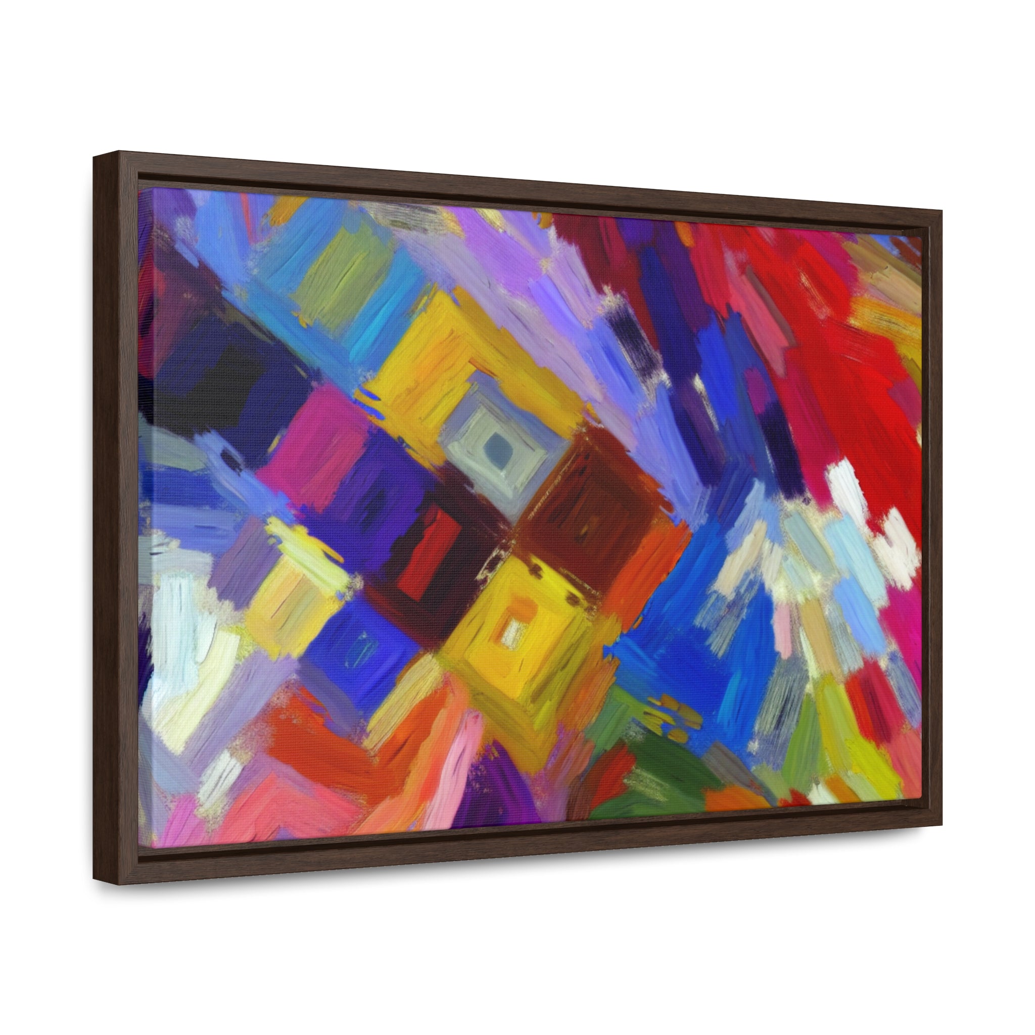 Chromatic Serenade | Framed Canvas