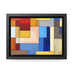 Fragmented Resonance | Framed Canvas