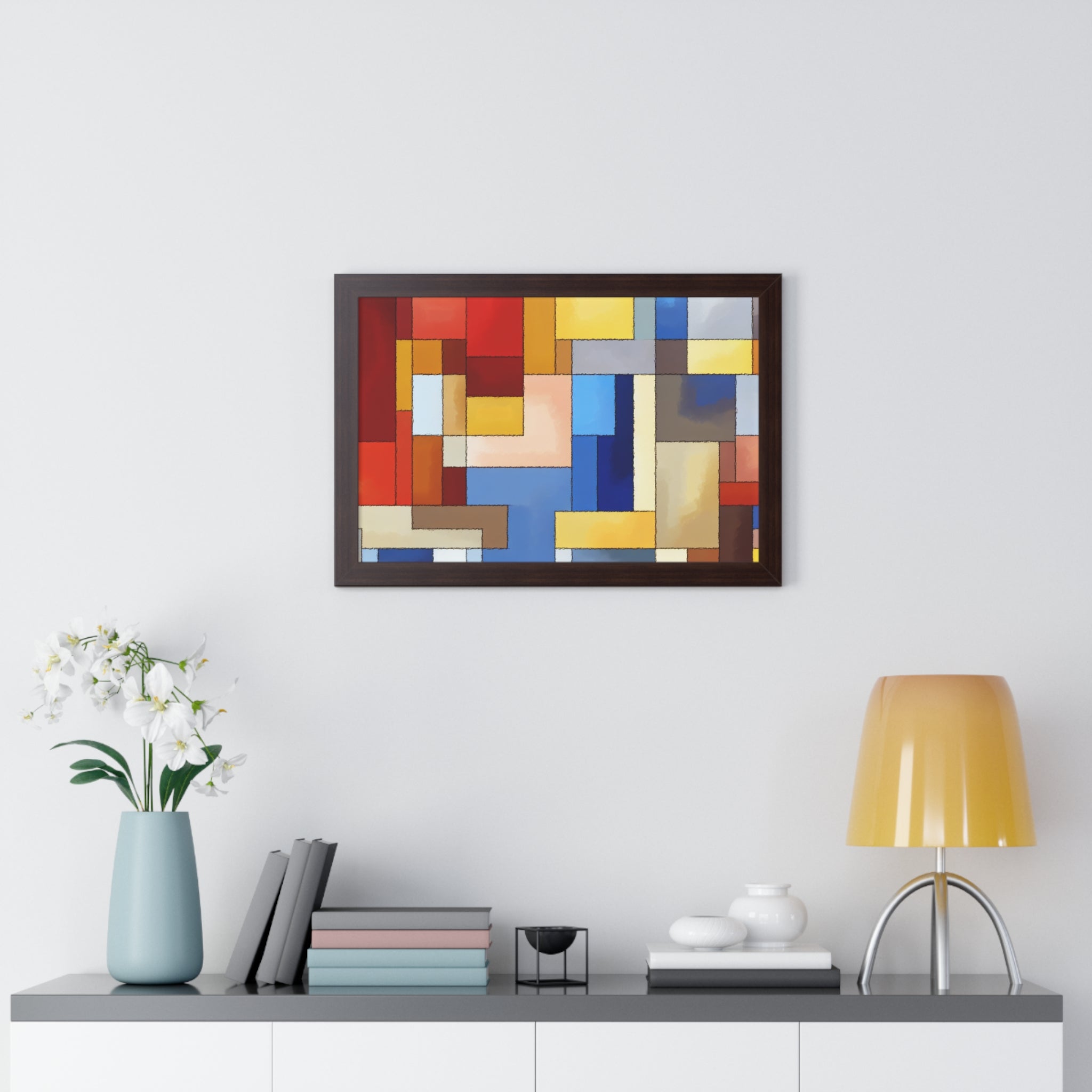 Fragmented Resonance | Framed Print