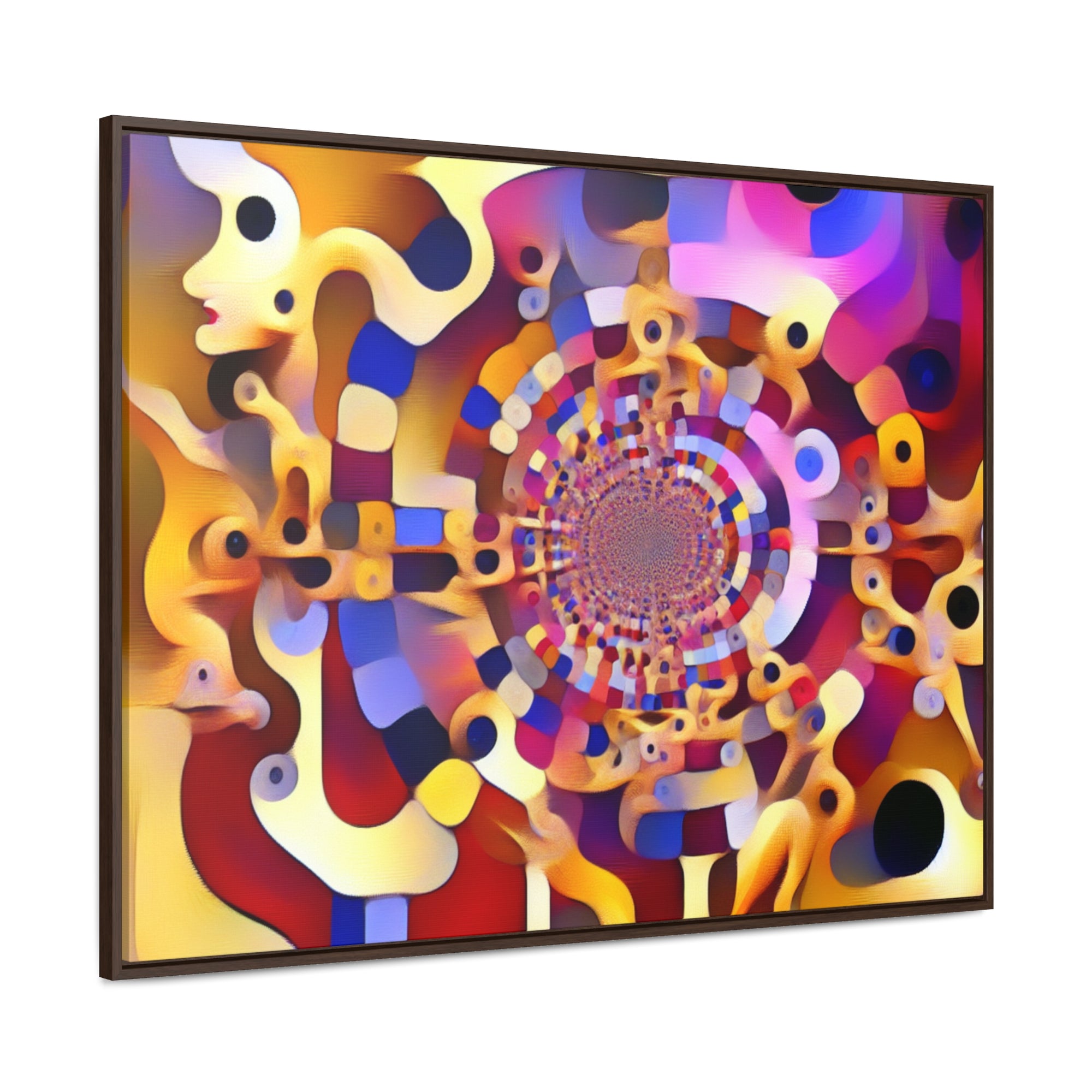 Whispers of Color Dreams | Framed Canvas