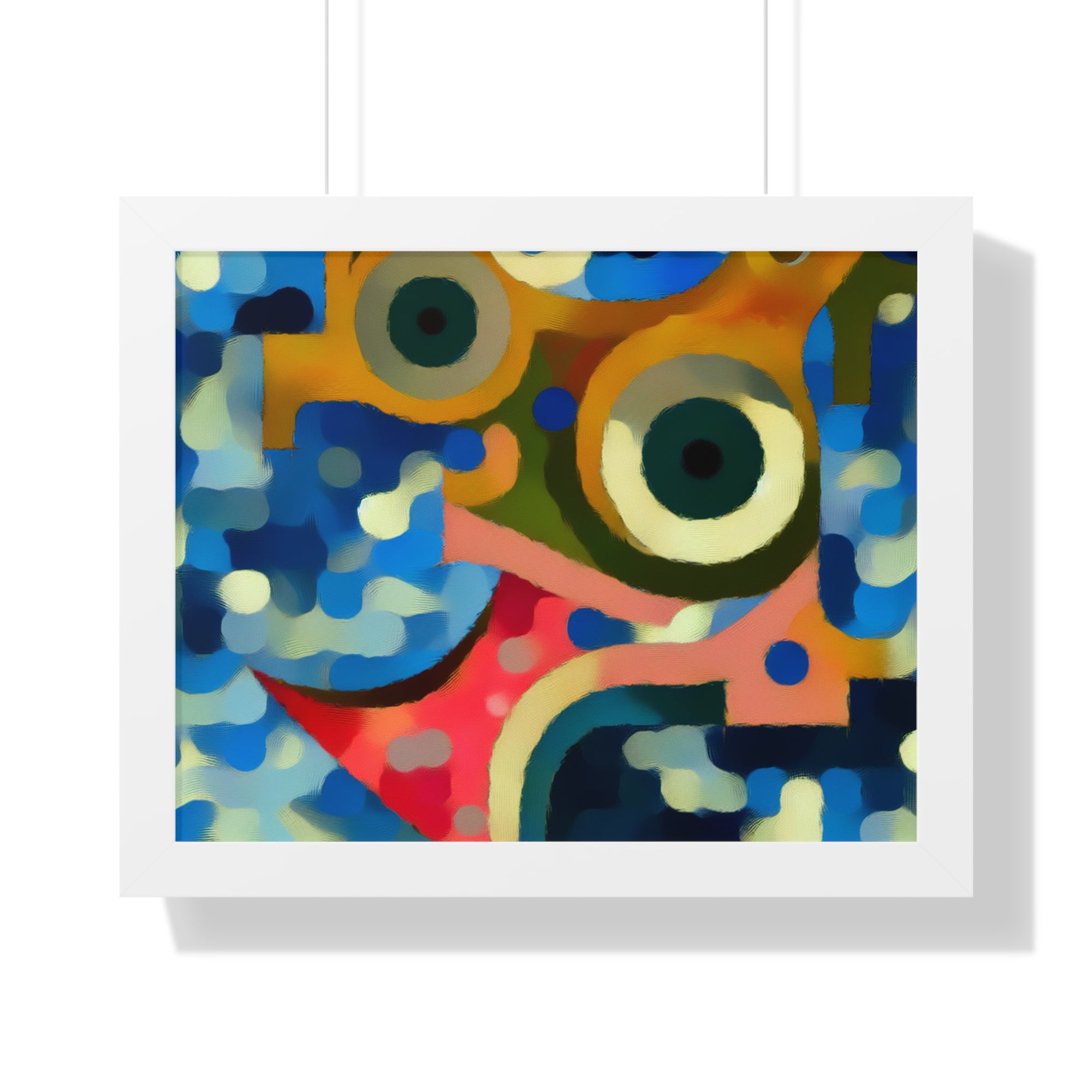 Oceanic Whispers and Kaleidoscope Dreams | Framed Print