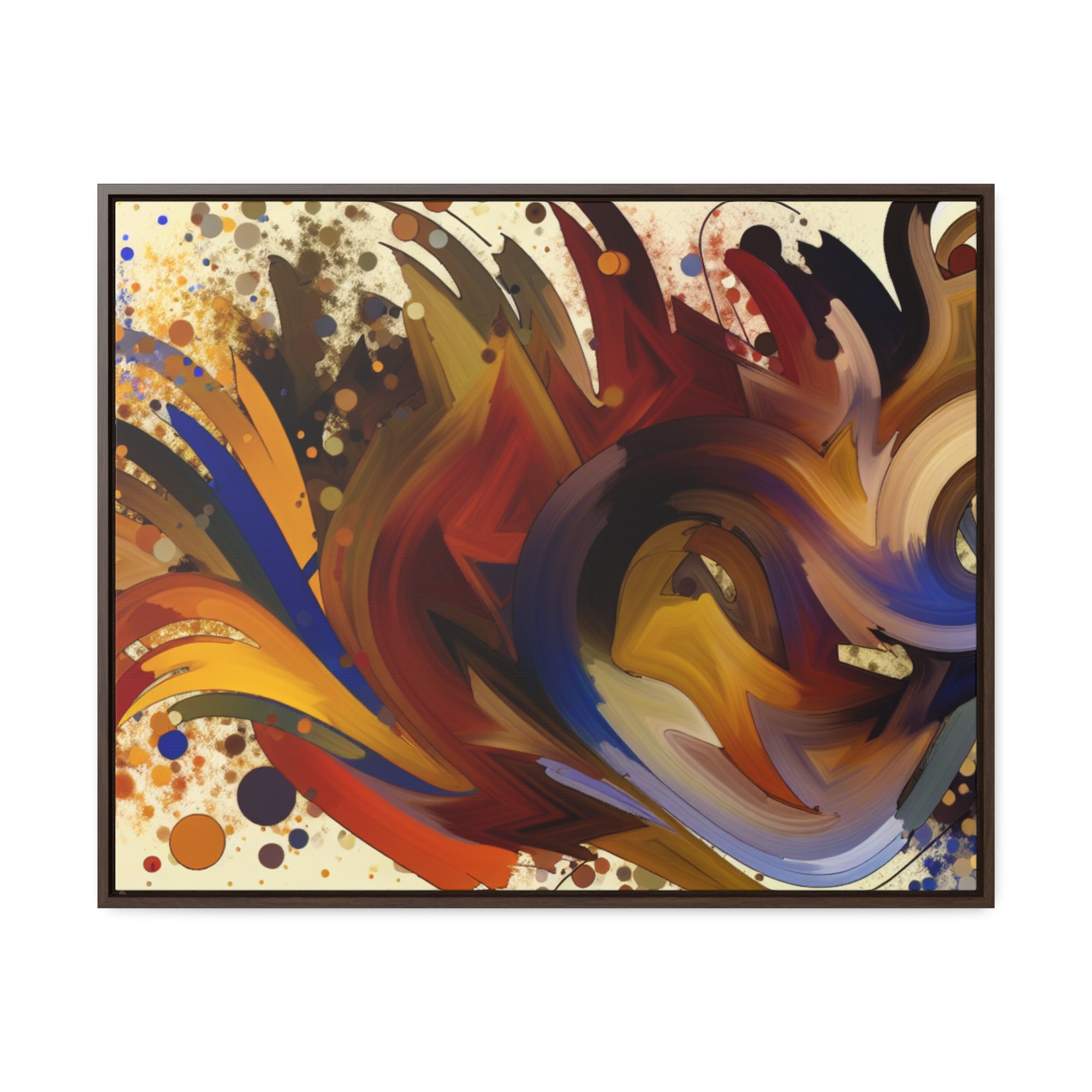 Primal Energies Unleashed | Framed Canvas