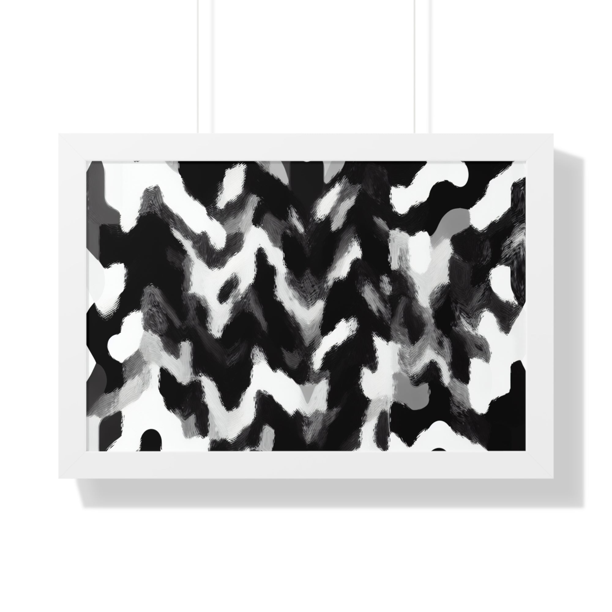 Rhythmic Duality | Framed Print