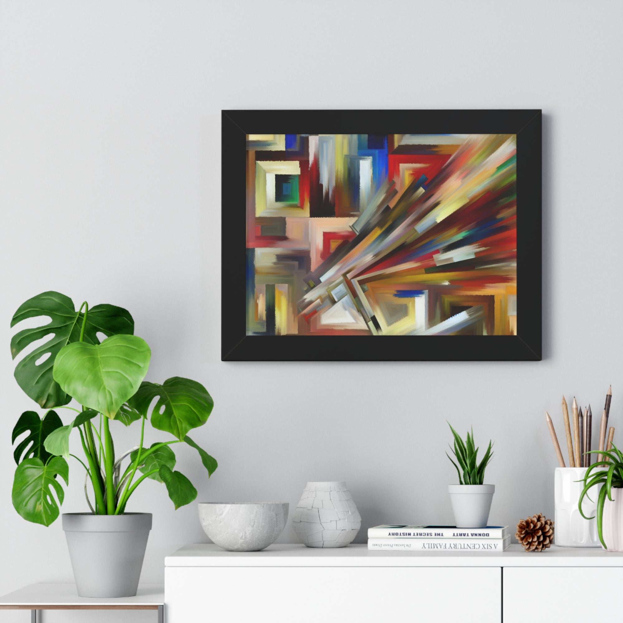 Urban Velocity and Chaos | Framed Print