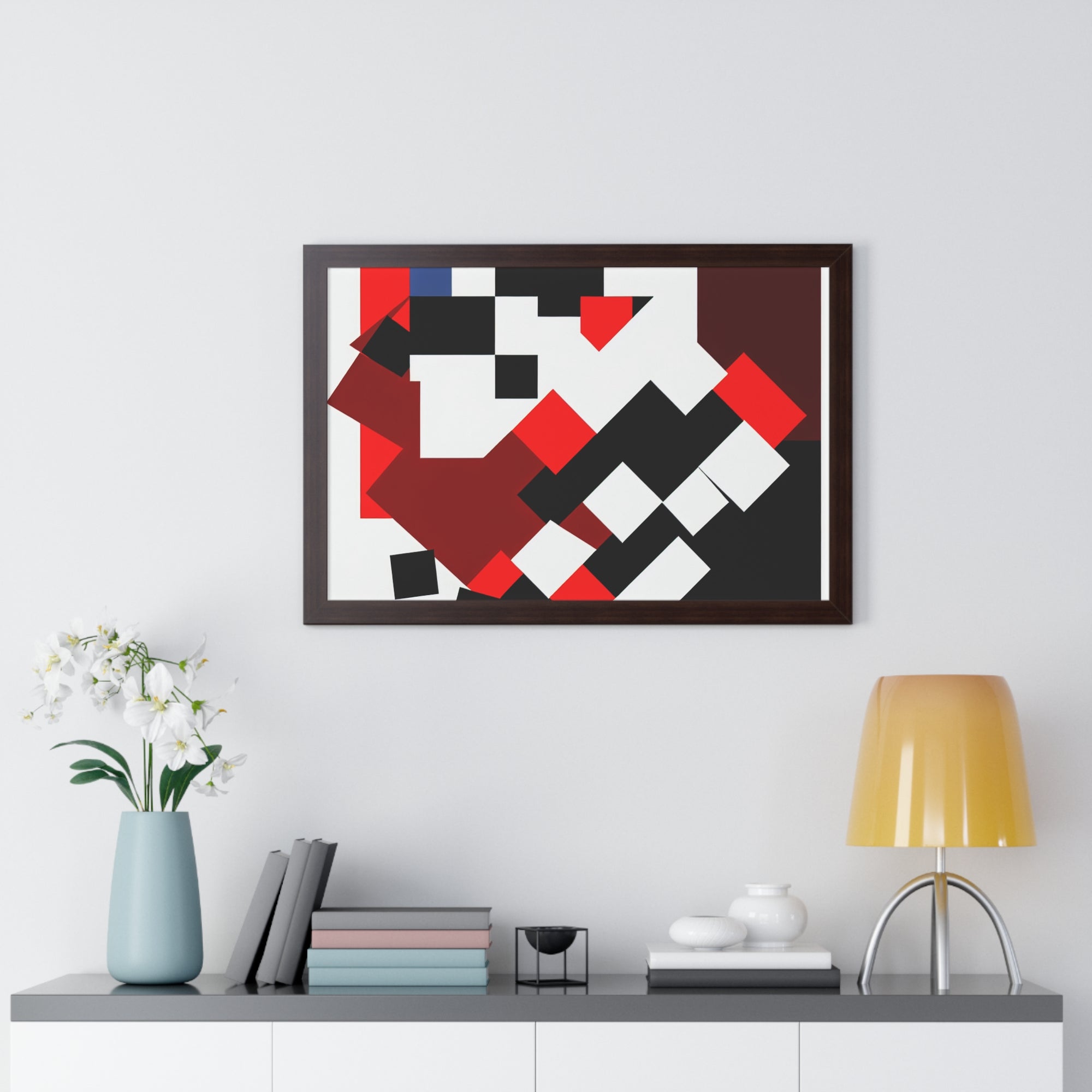 Eclipsed Geometry and Emotion | Framed Print