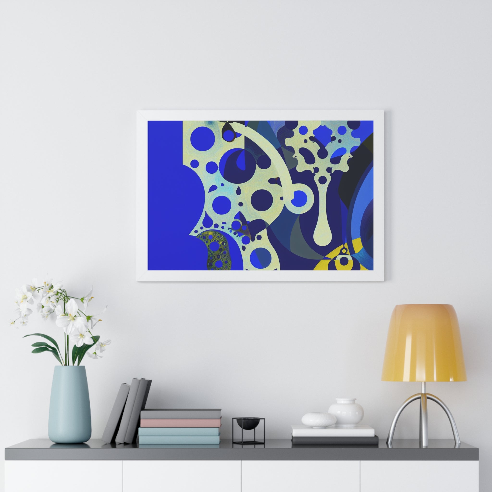 Fluid Dreams and Shadows | Framed Print