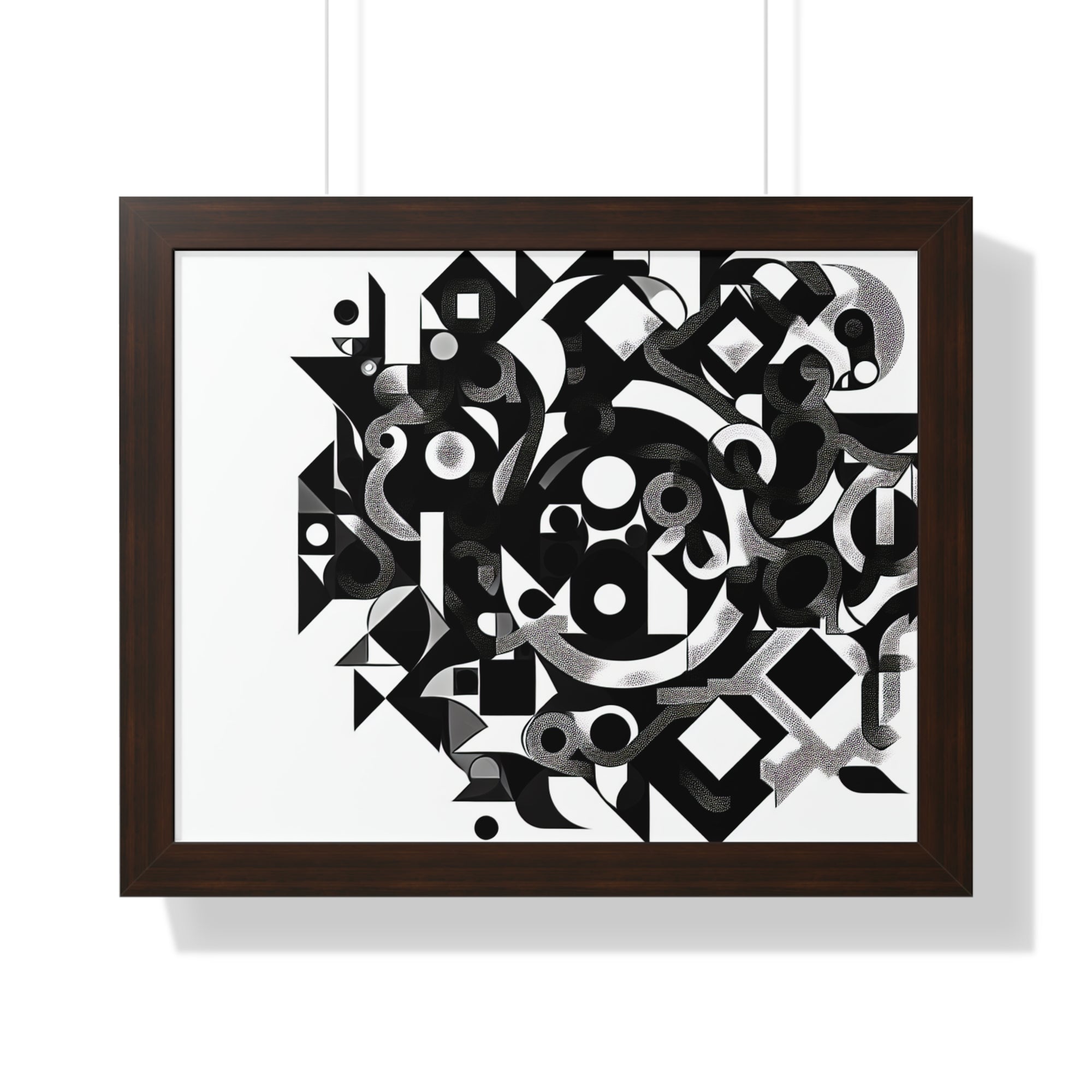 Eclipse of Contrast | Framed Print
