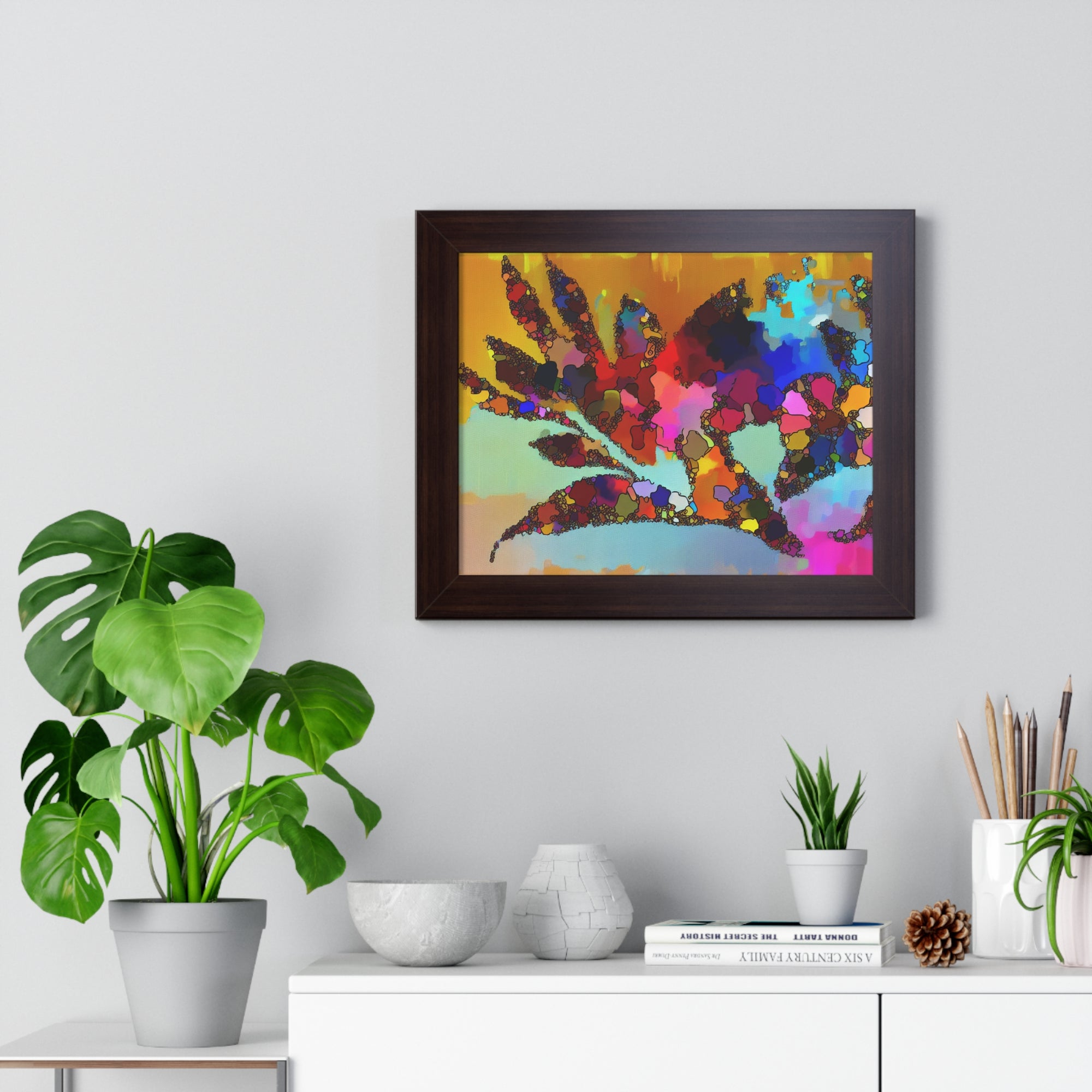 Botanical Rhythm and Flow | Framed Print