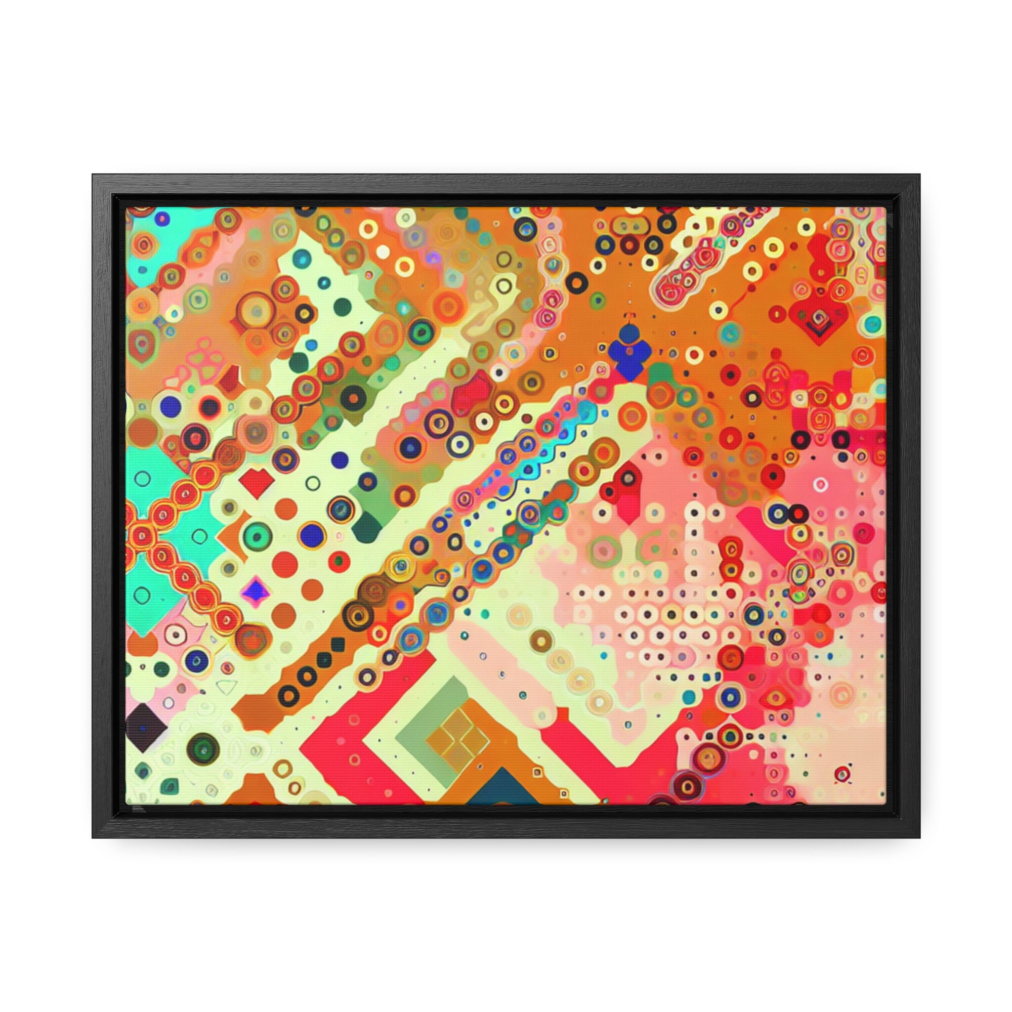 Elysian Whirlwind Dance | Framed Canvas