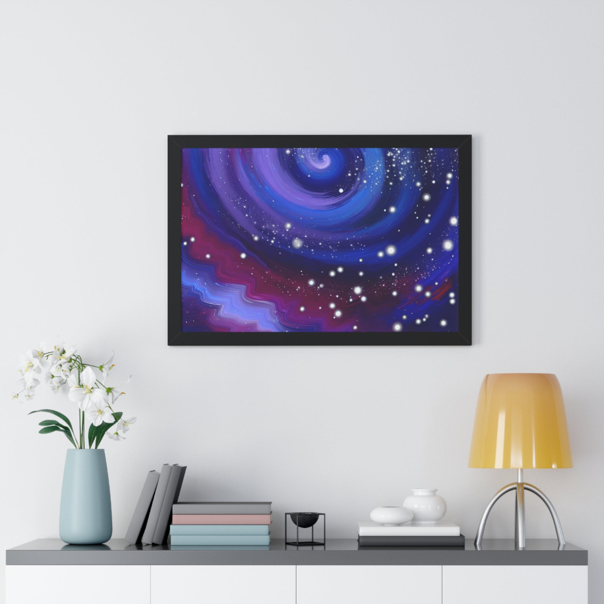 Celestial Whirlwind Dreams | Framed Print