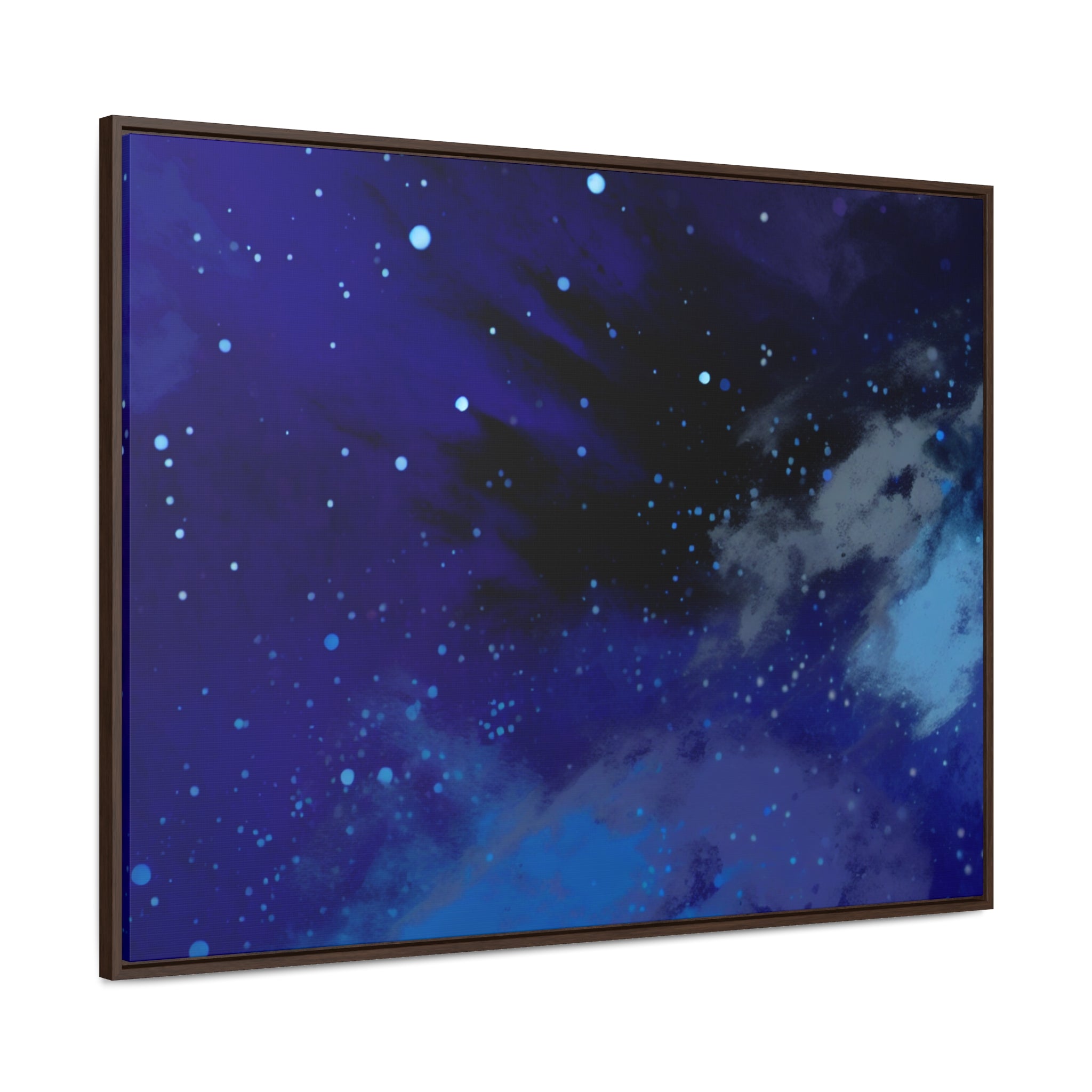 Ethereal Celestial Whirlwind | Framed Canvas