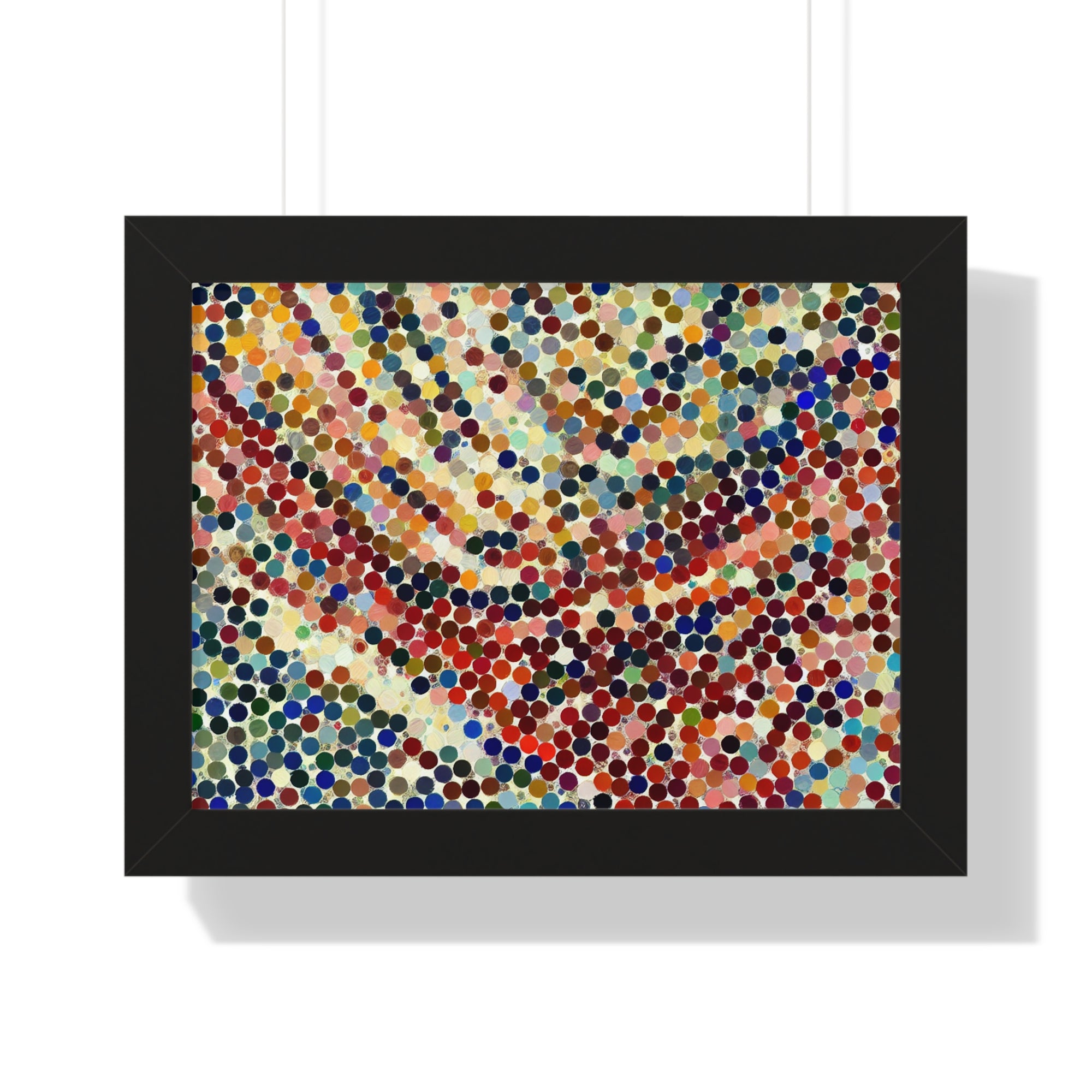 Waves of Colorful Whispers | Framed Print