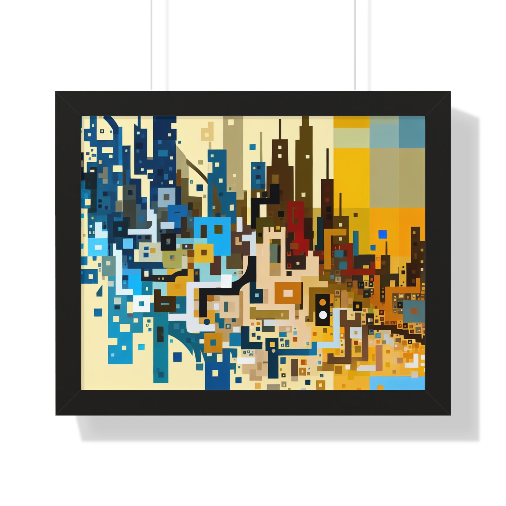 Metro Mirage | Framed Print