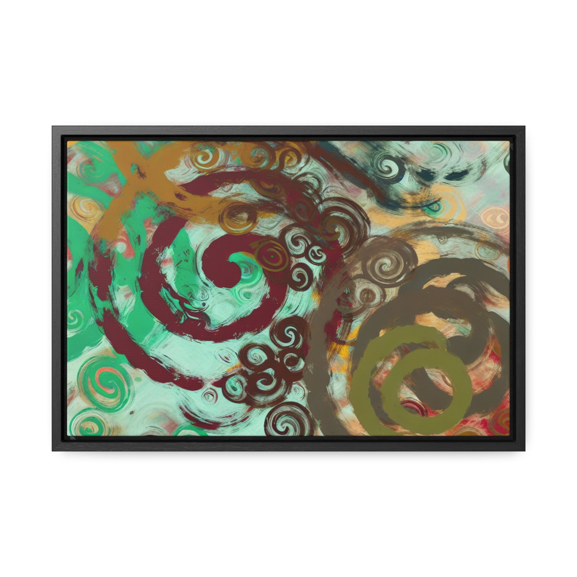 Dance of Colors | Framed Canvas