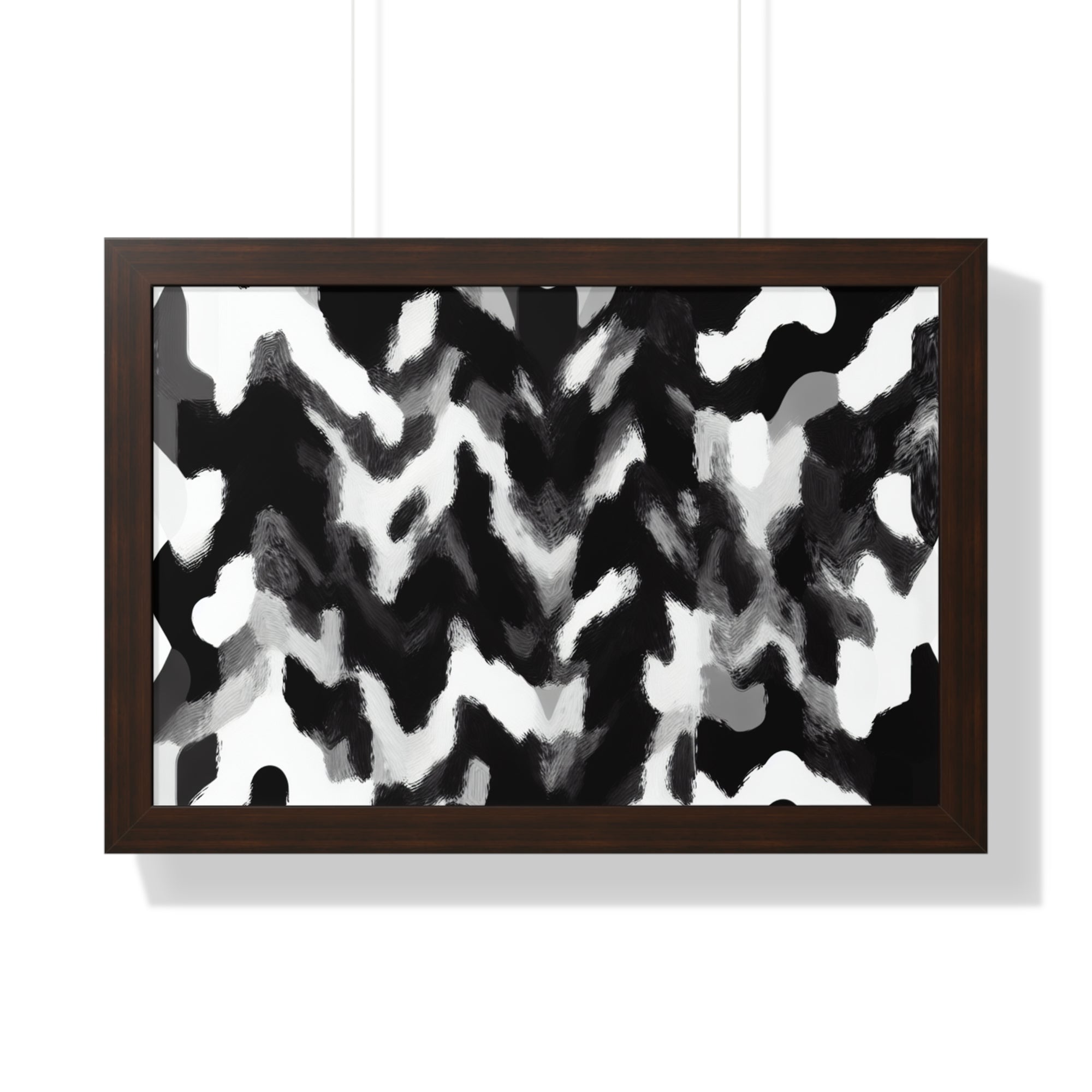 Rhythmic Duality | Framed Print