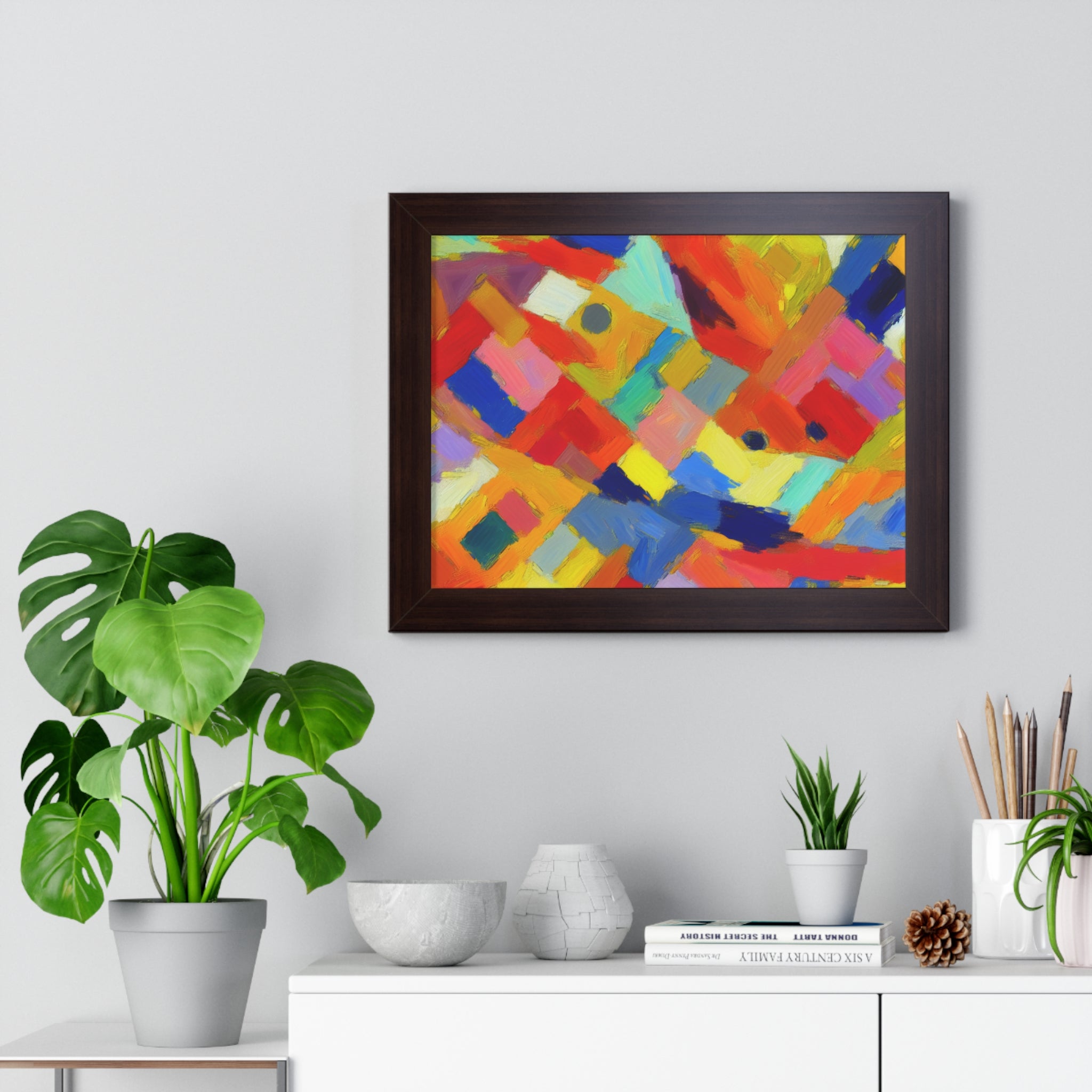 Dynamic Harmony in Color | Framed Print