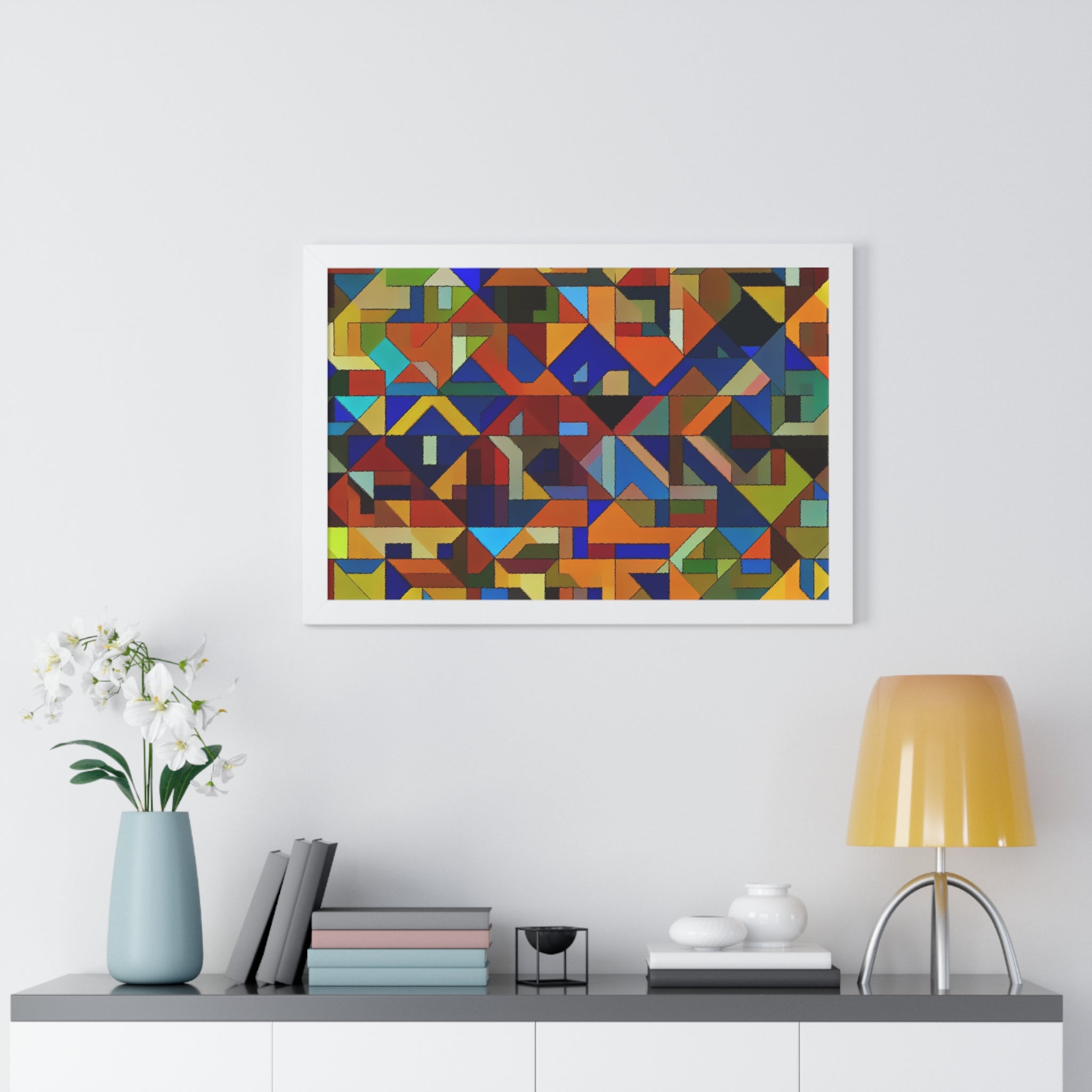Kaleidoscope of Motion | Framed Print