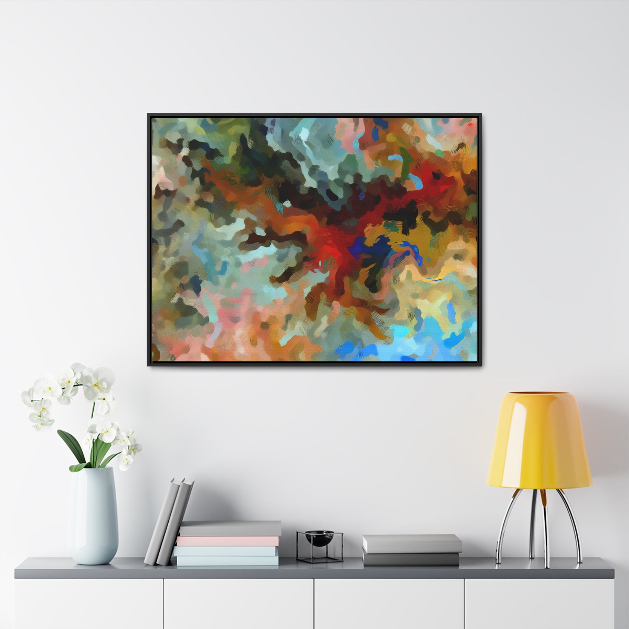 Ethereal Earth and Sky | Framed Canvas