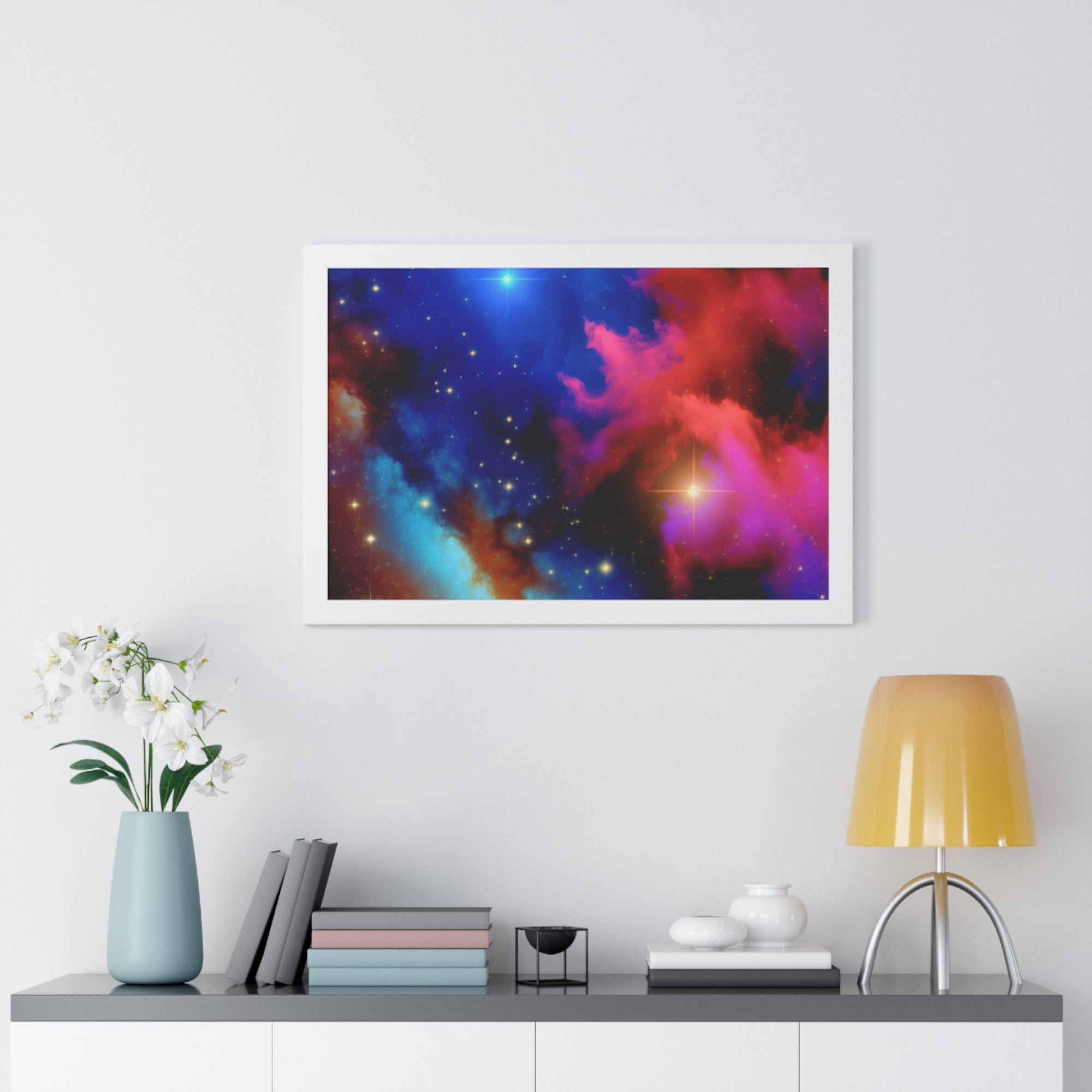 Celestial Whirl and Daze | Framed Print