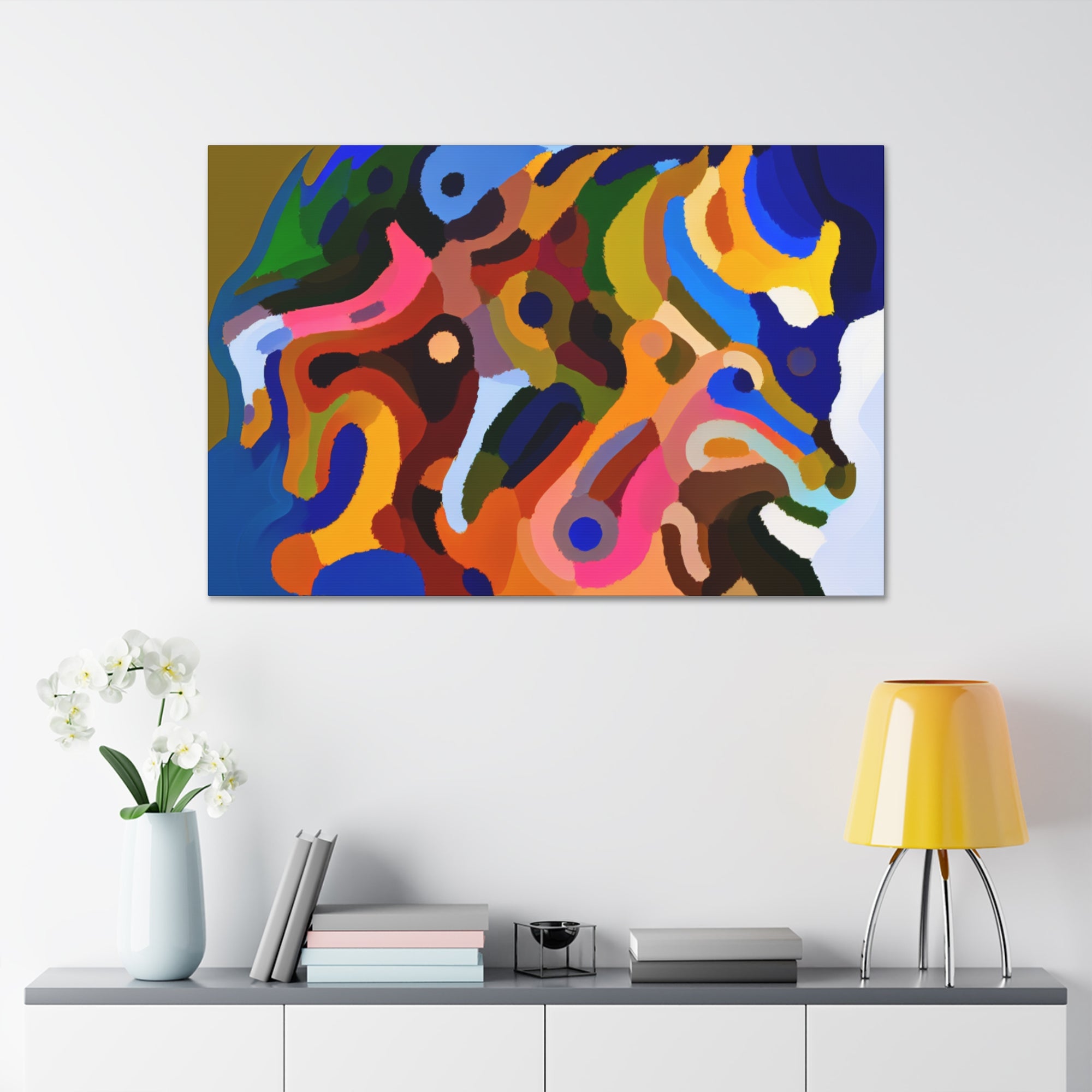 Primal Whispers of Motion | Canvas