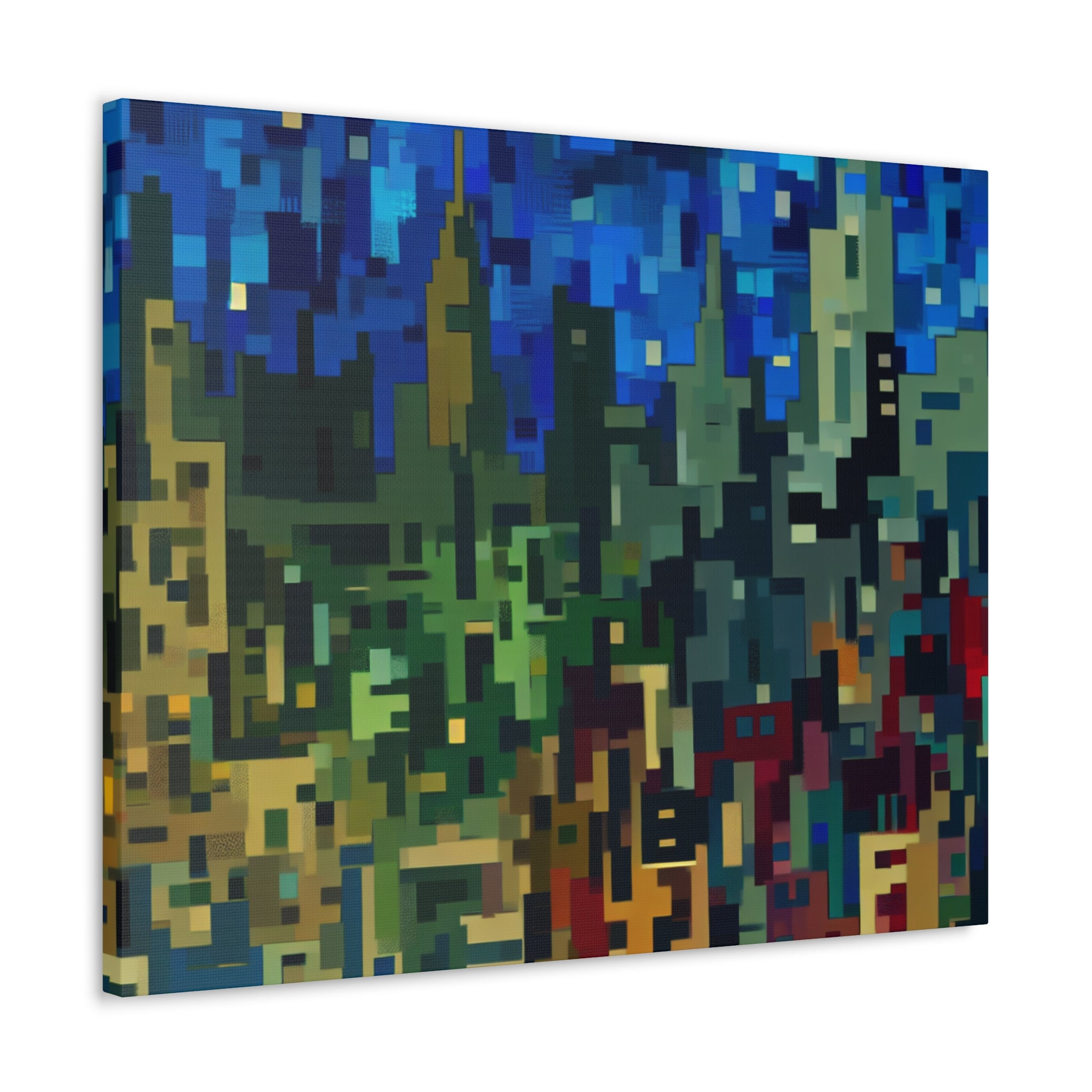 Metalline Urban Reverie | Canvas