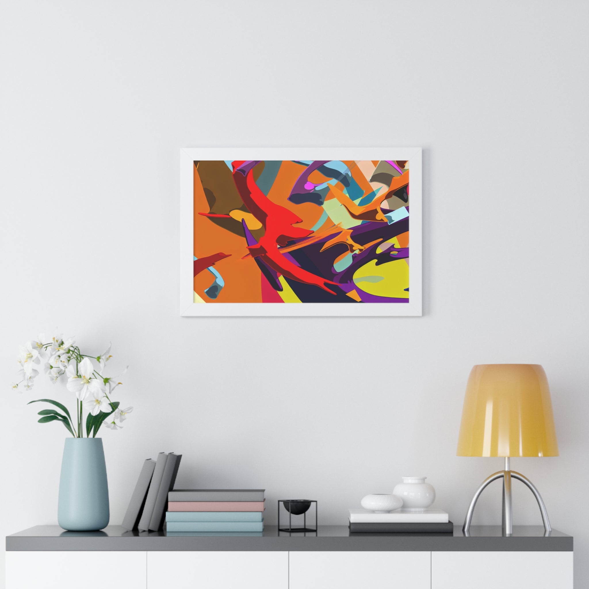 Elysium Dreams and Colors | Framed Print