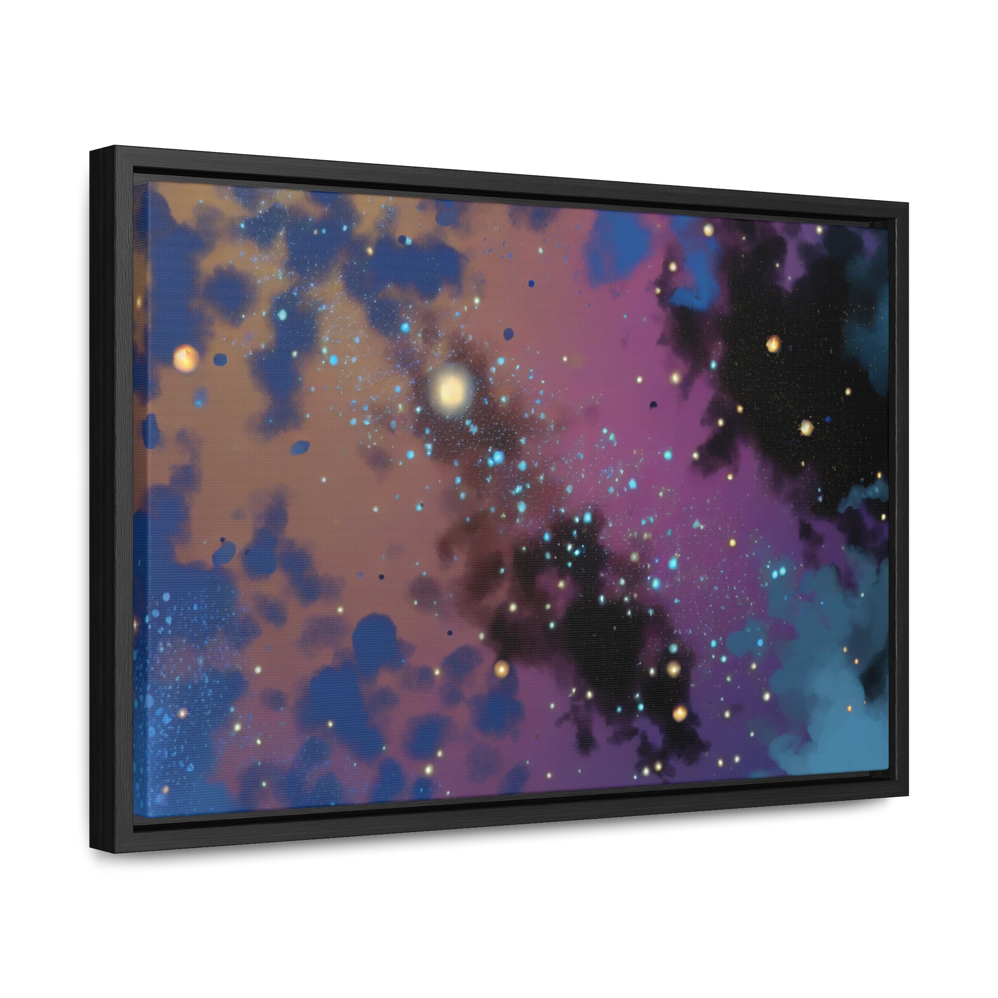 Galactic Whispers and Dreams | Framed Canvas