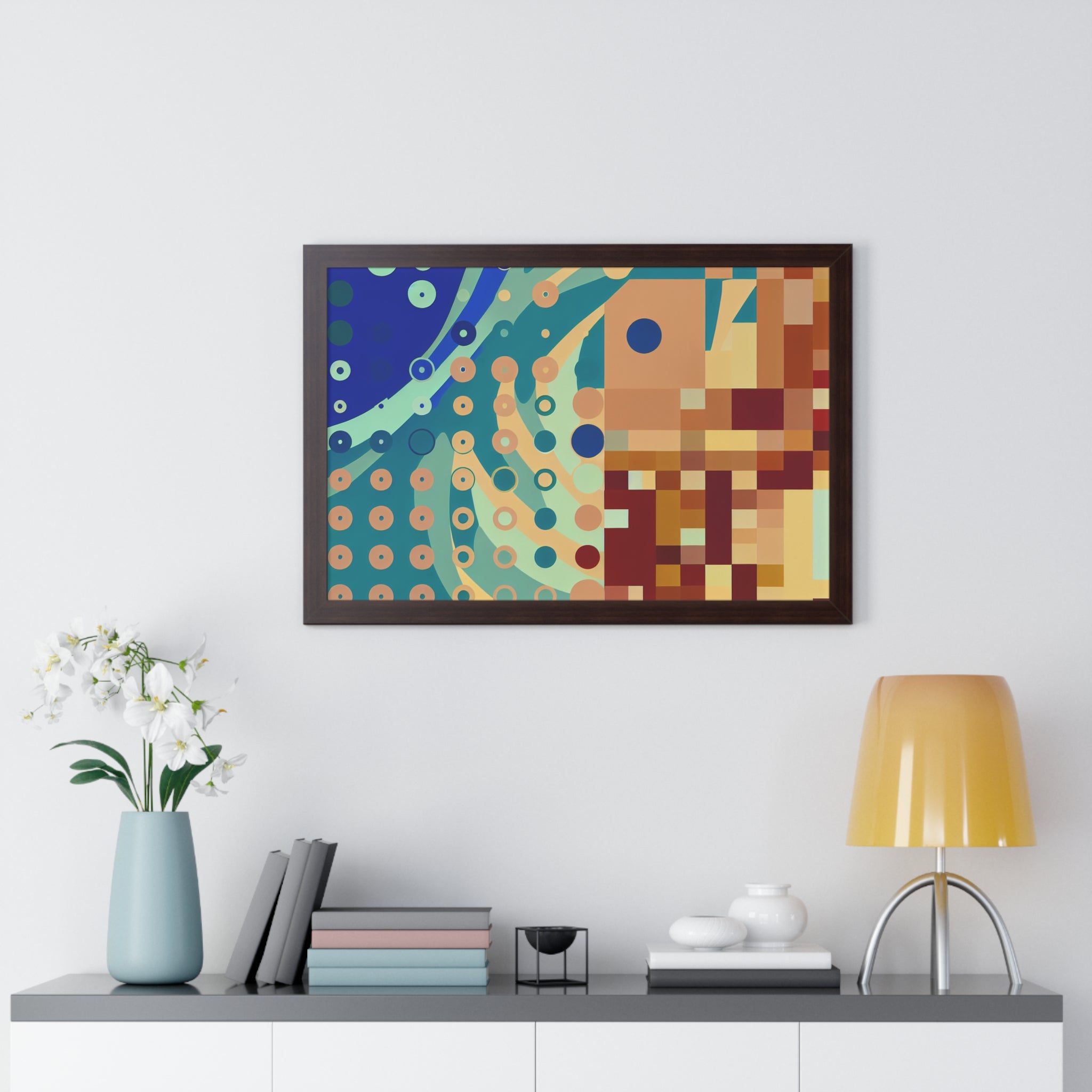 Whirlwind of Colors | Framed Print