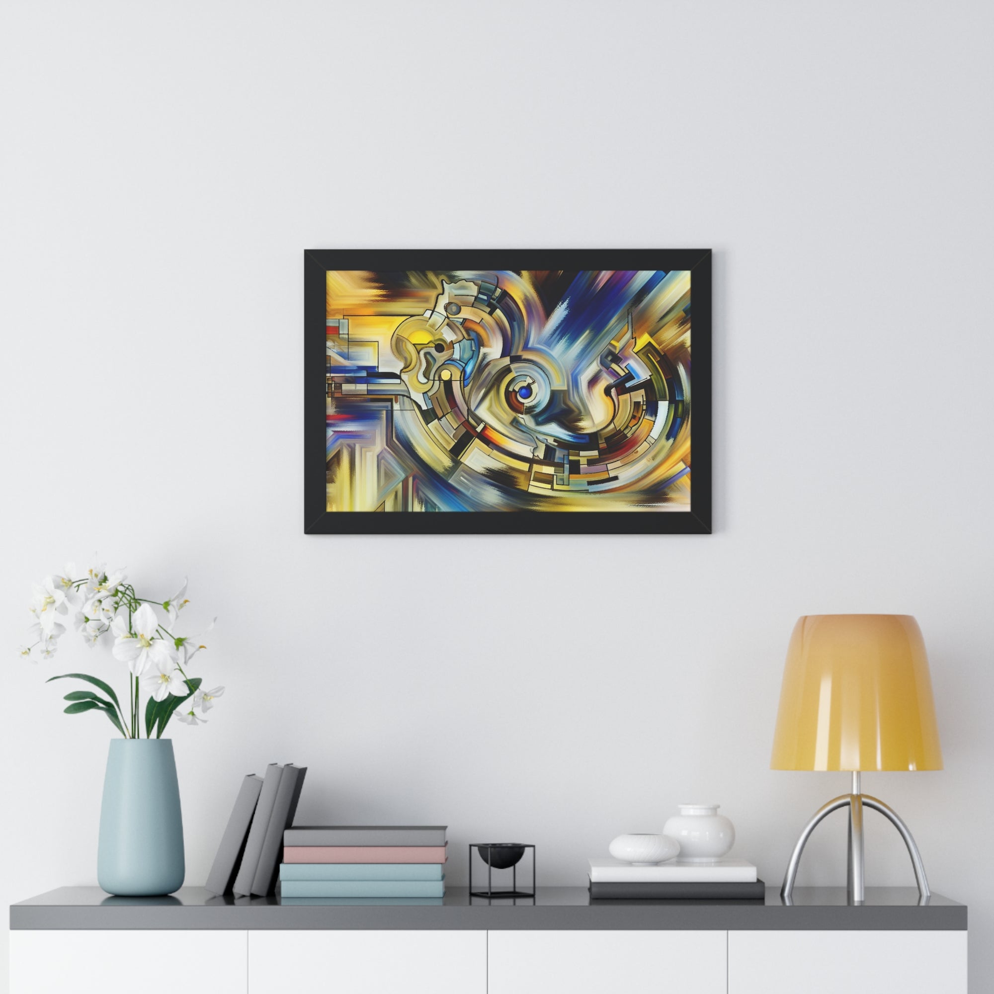 Kinetic Symphony of Chaos | Framed Print