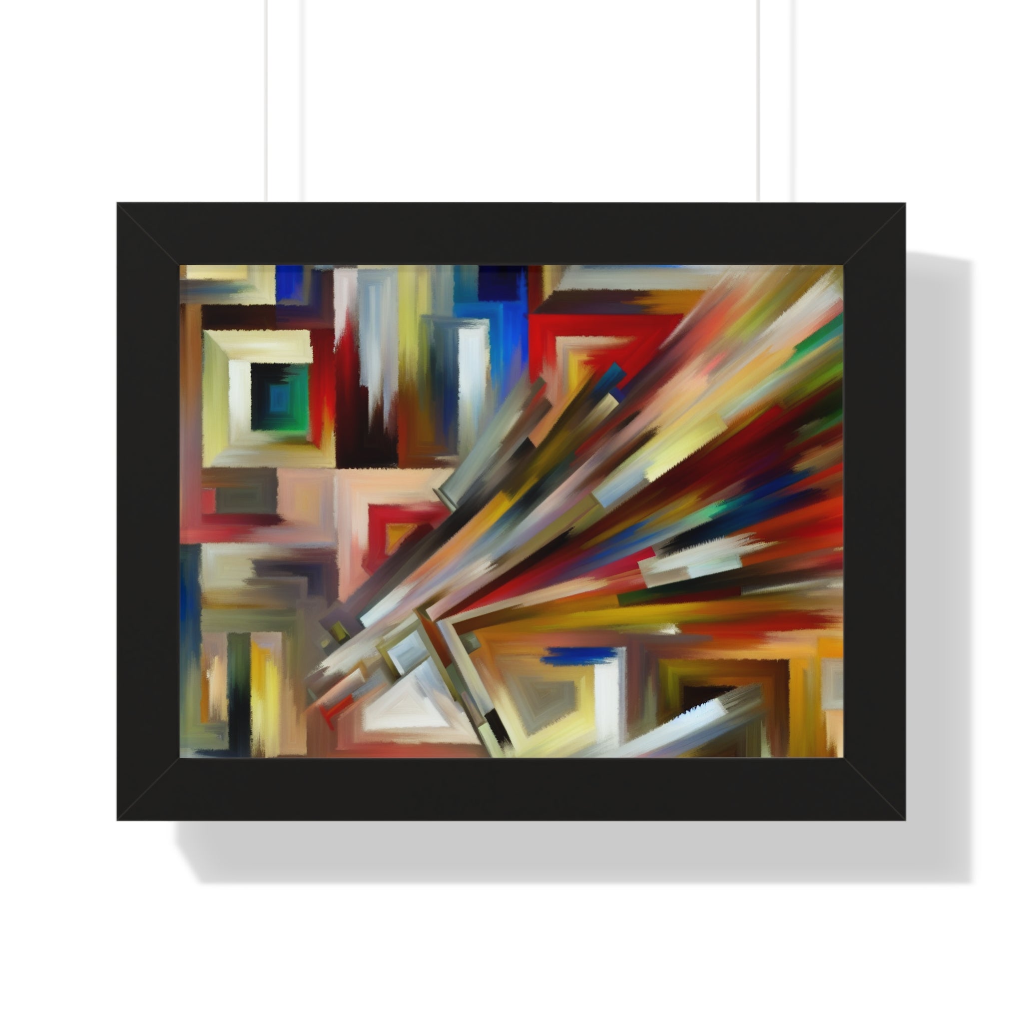 Urban Velocity and Chaos | Framed Print