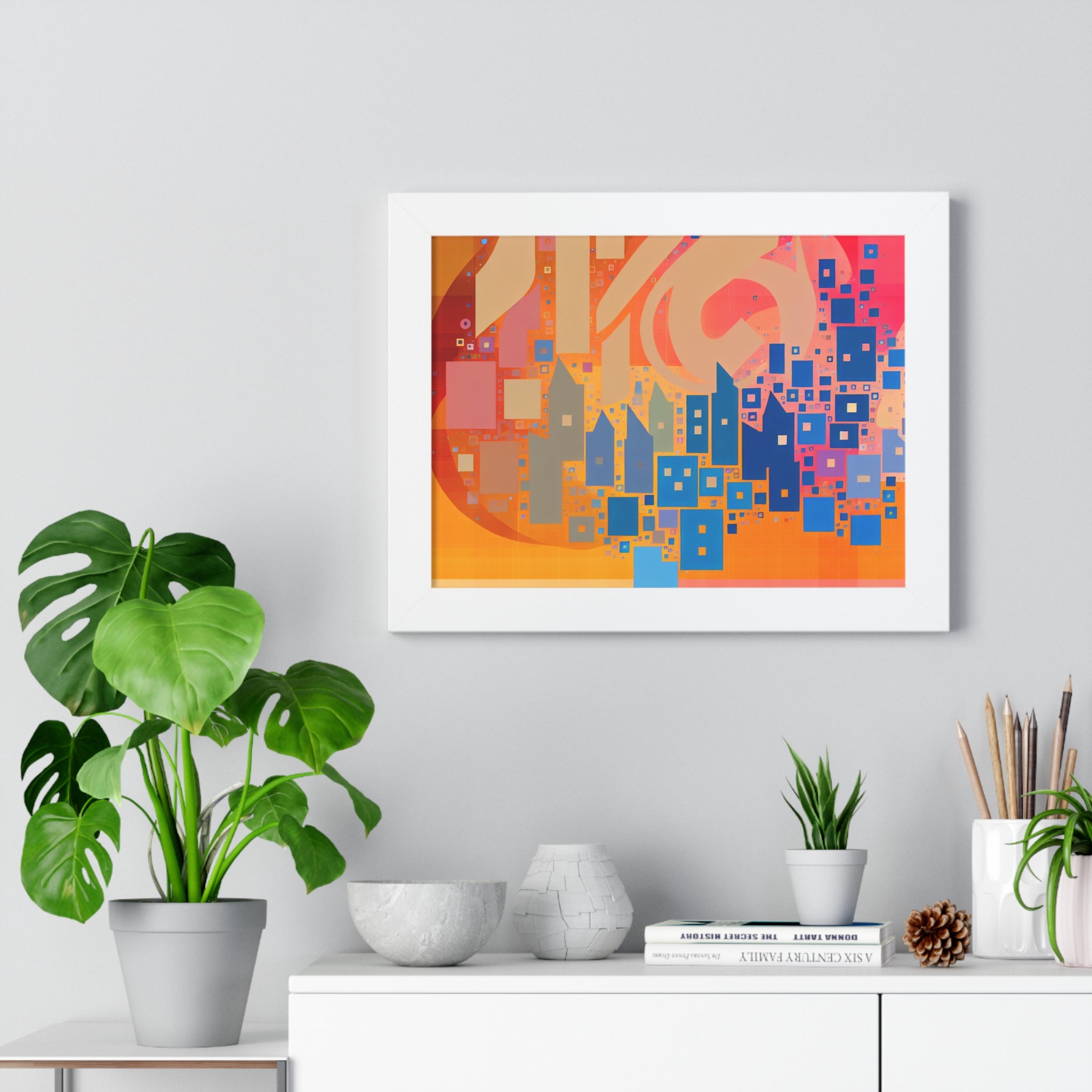 Metropolis in Motion | Framed Print