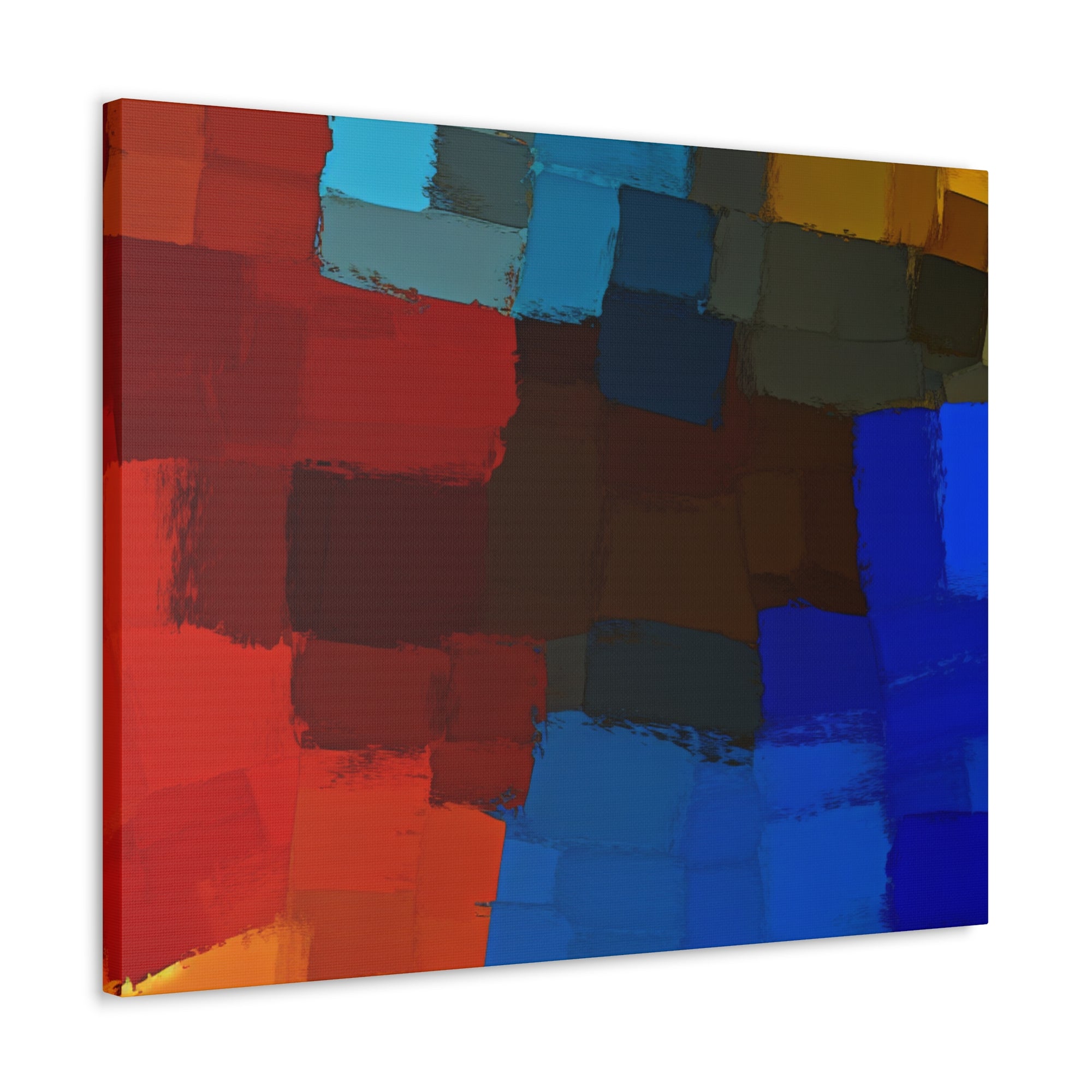 Chromatic Interplay and Duet | Canvas