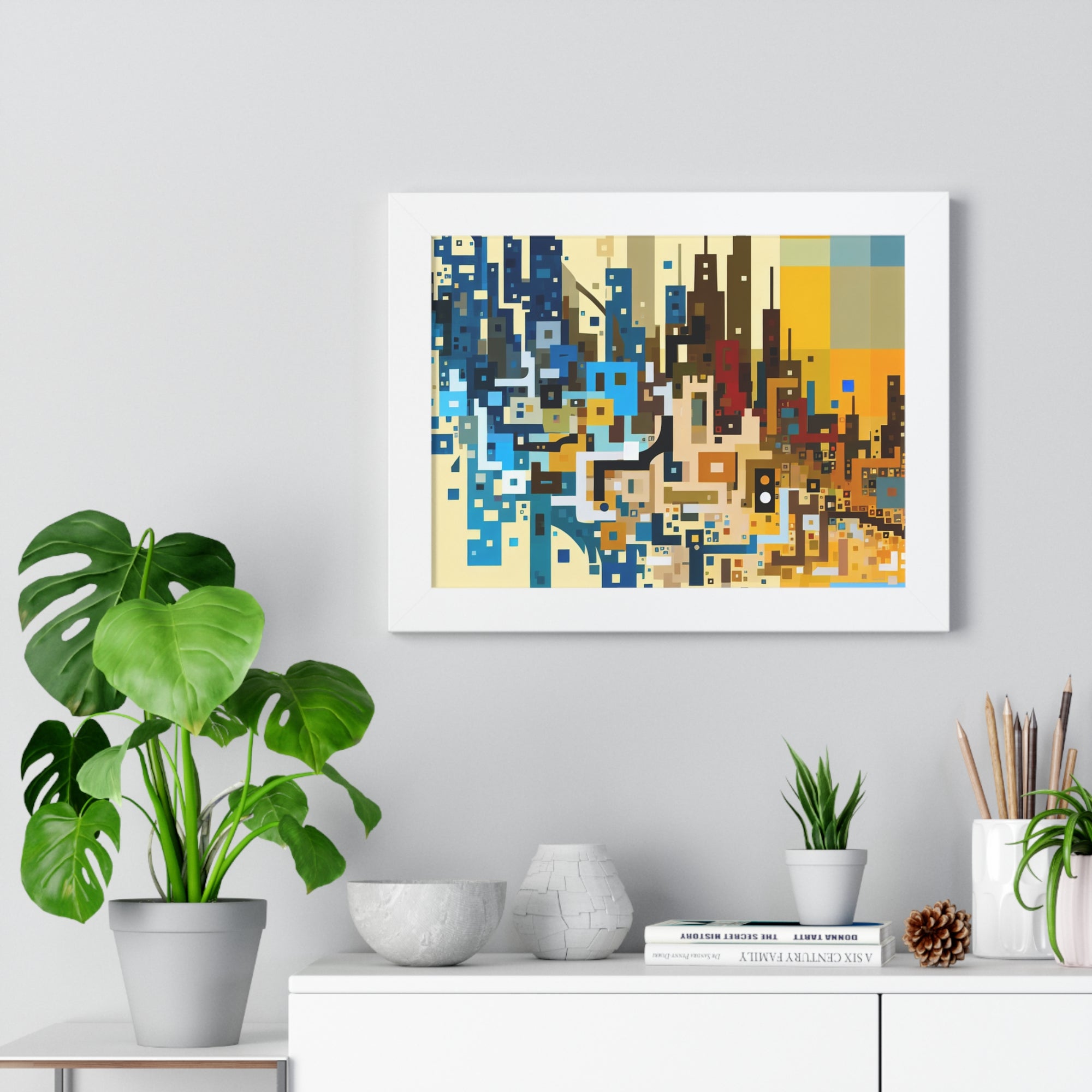 Metro Mirage | Framed Print