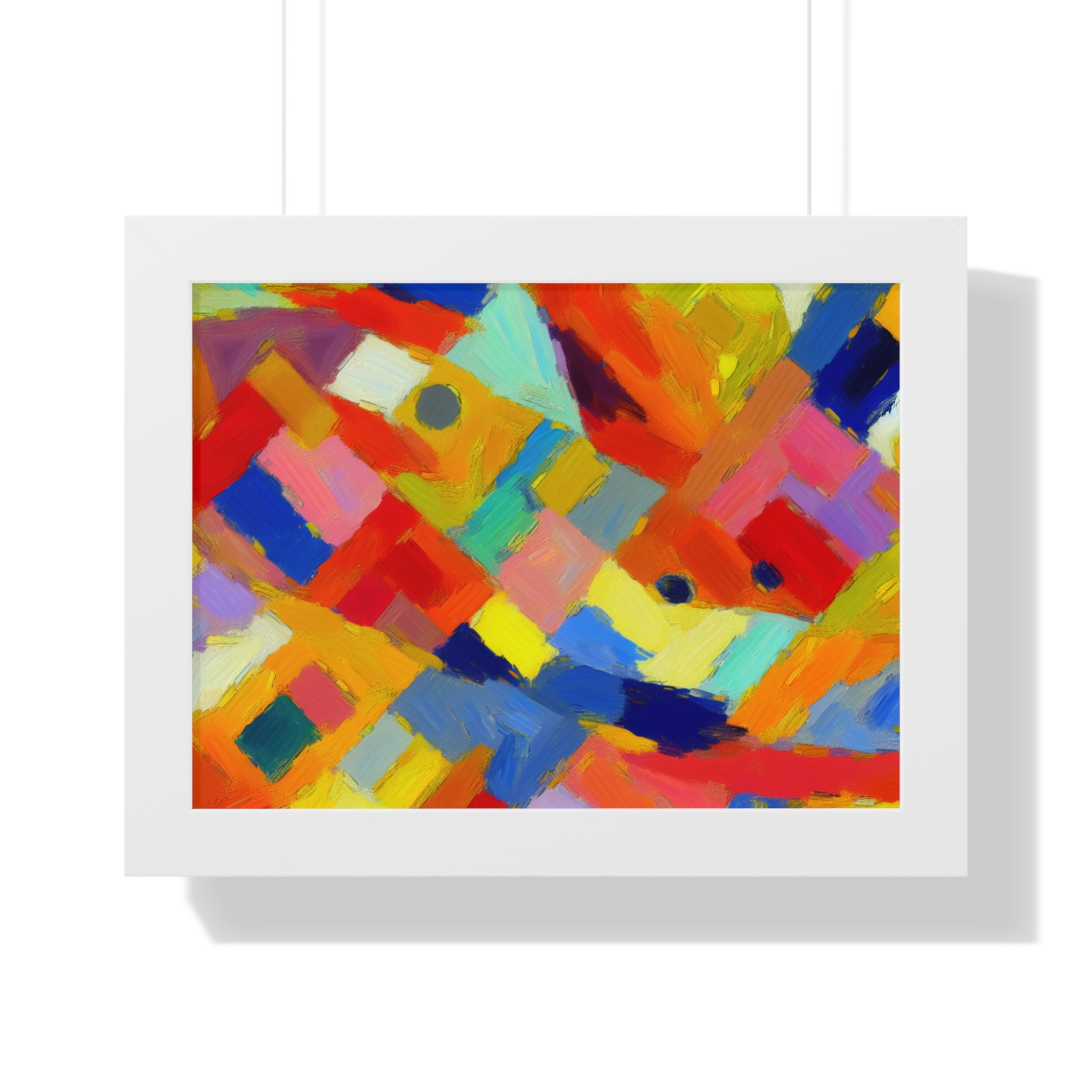 Dynamic Harmony in Color | Framed Print