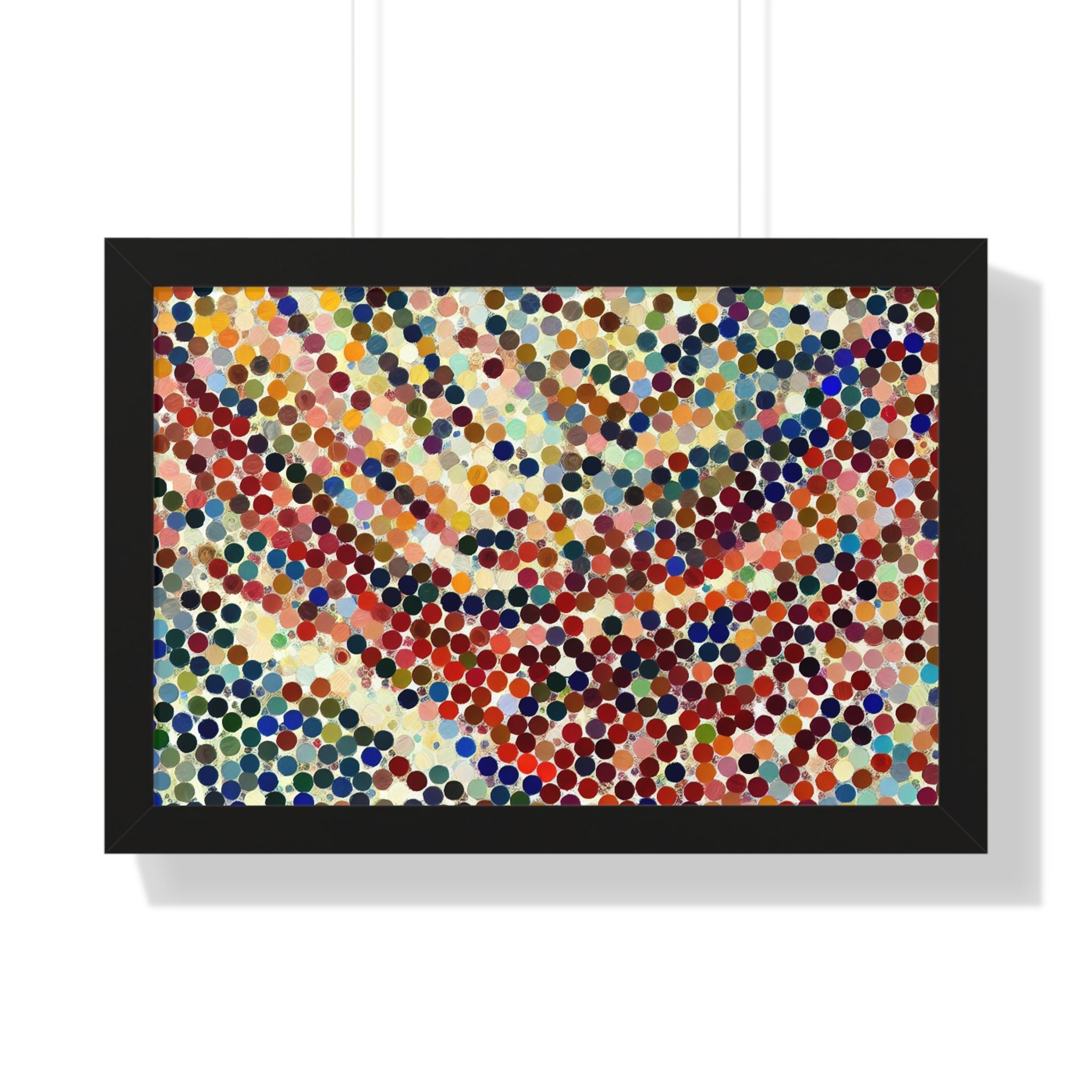 Waves of Colorful Whispers | Framed Print