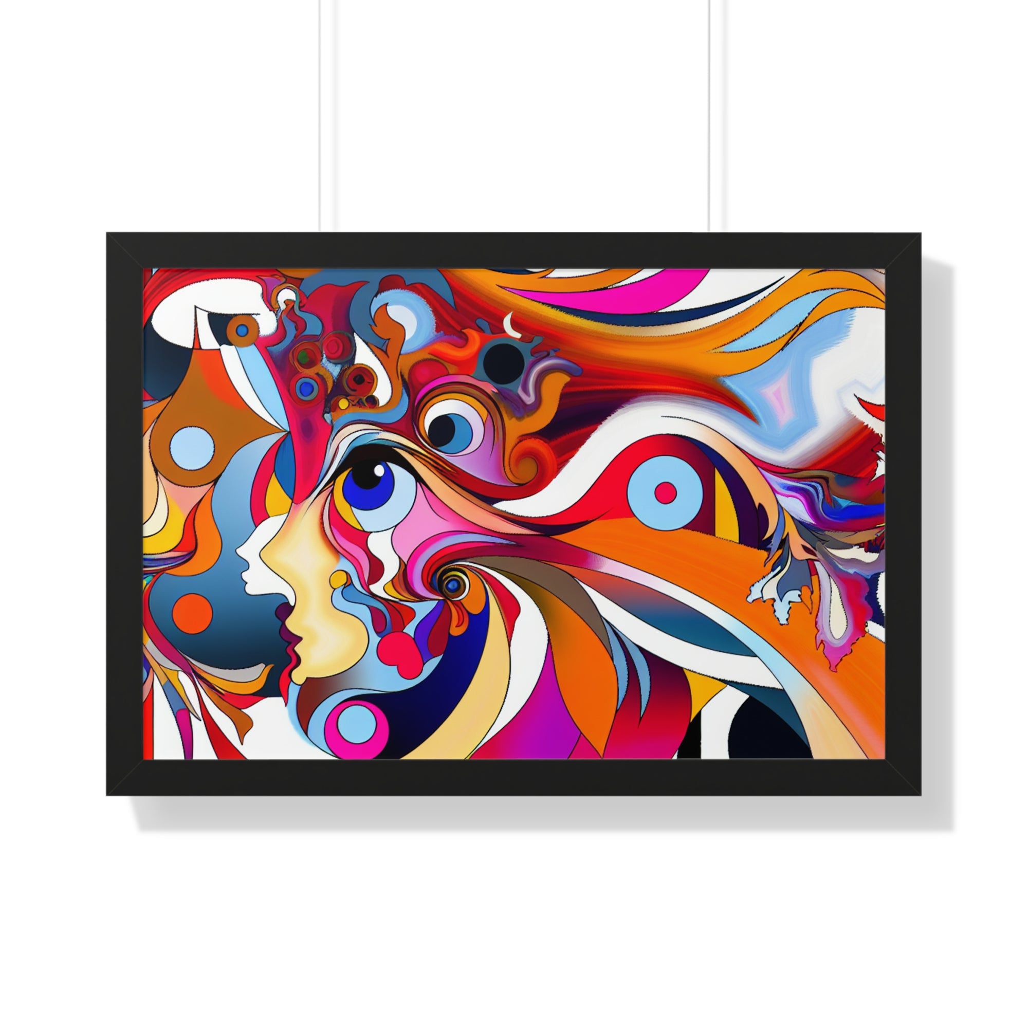 Chroma Dreamscape Fusion | Framed Print