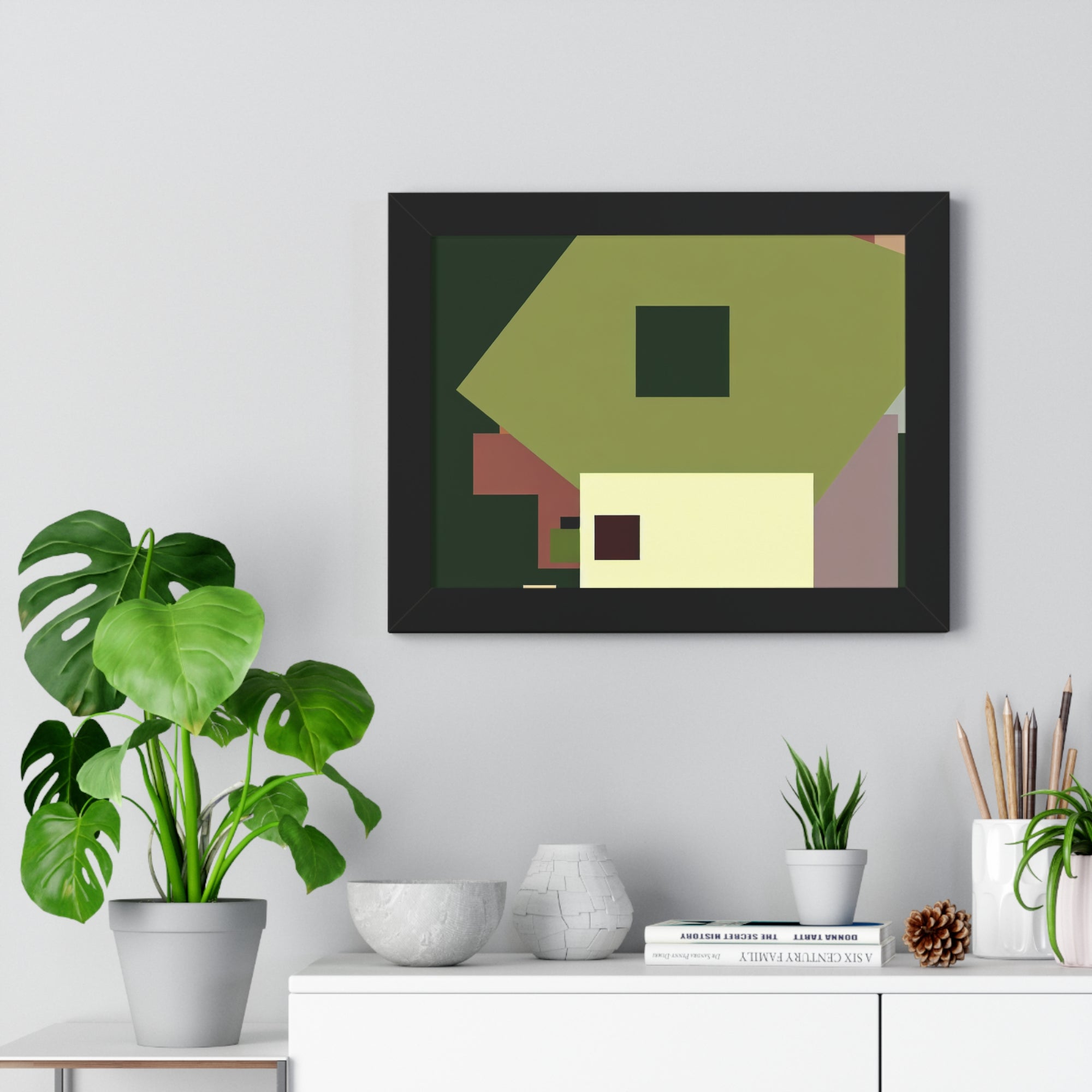 Whispers of Geometry | Framed Print