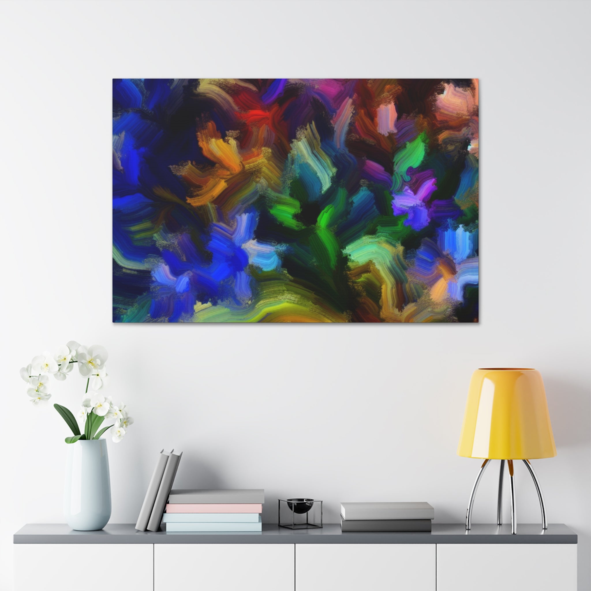 Vibrant Whispers of Flora | Canvas