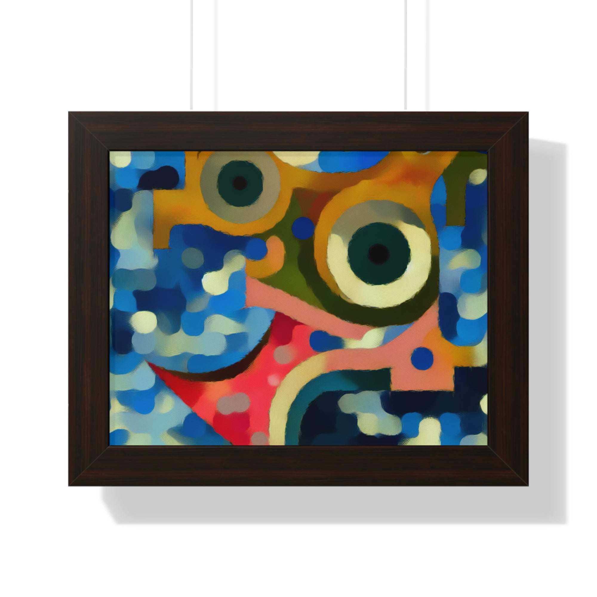 Oceanic Whispers and Kaleidoscope Dreams | Framed Print